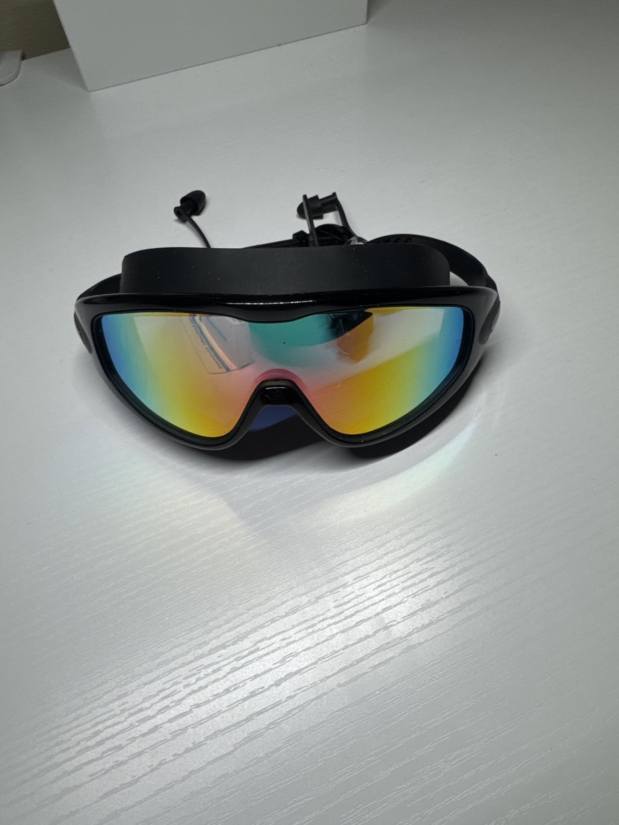 Swim Goggles 2 Pack, Wide View Anti Fog&UV Swimming Goggles for Audlt, No Leak Pool Beach Essentials for Men Women customer photo 2