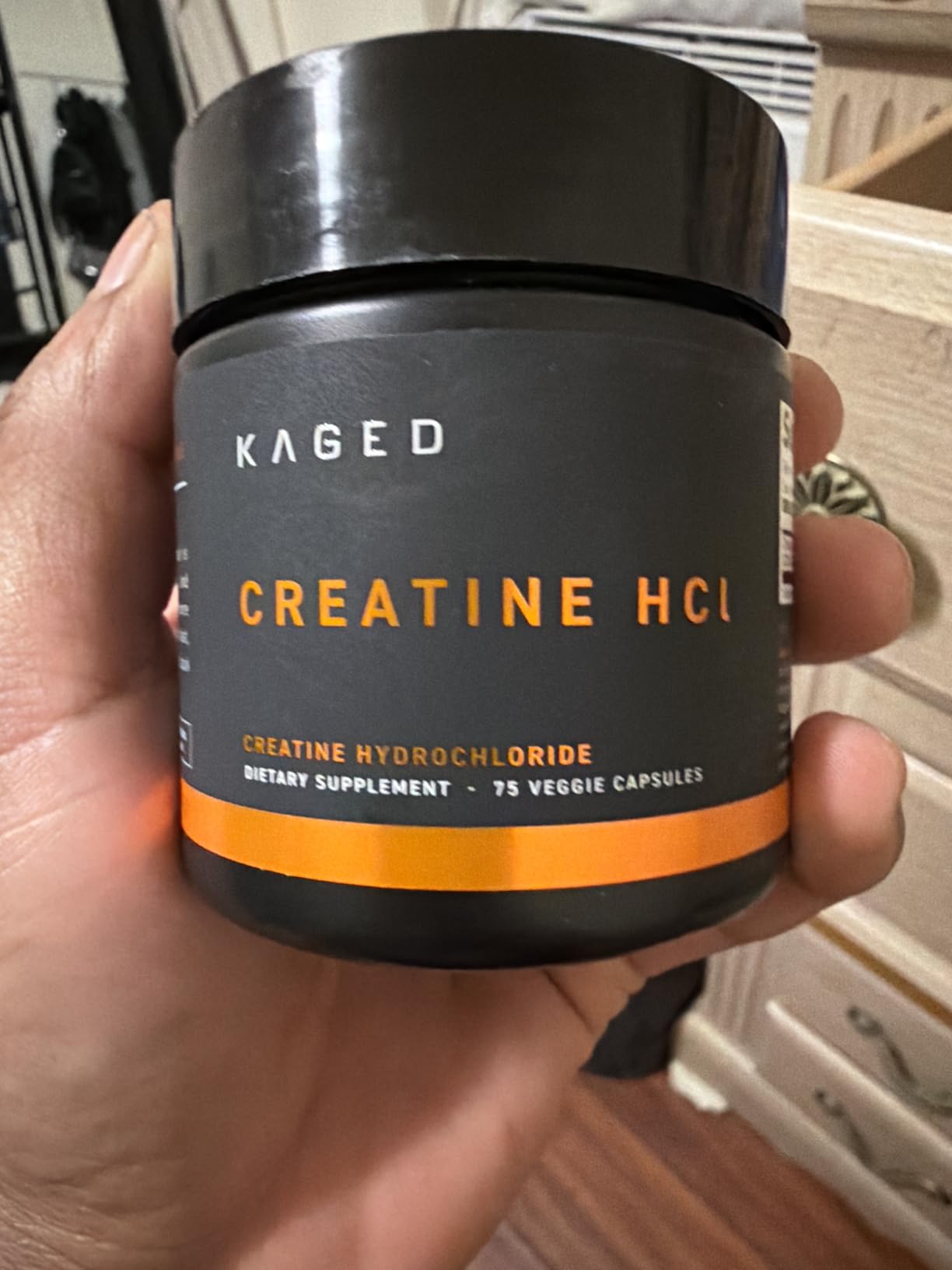 Kaged Creatine HCl Capsules | 7X Concentrated vs Mono | Muscle Building & Recovery | High Absorption | No Bloating | Creatine for Men & Women | Vegan, Gluten Free | Unflavored | 75 Servings customer photo 1