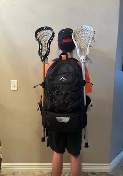GoHimal Lacrosse Bag Extra Large Lacrosse Backpack with Tow Stick Holder customer photo 1