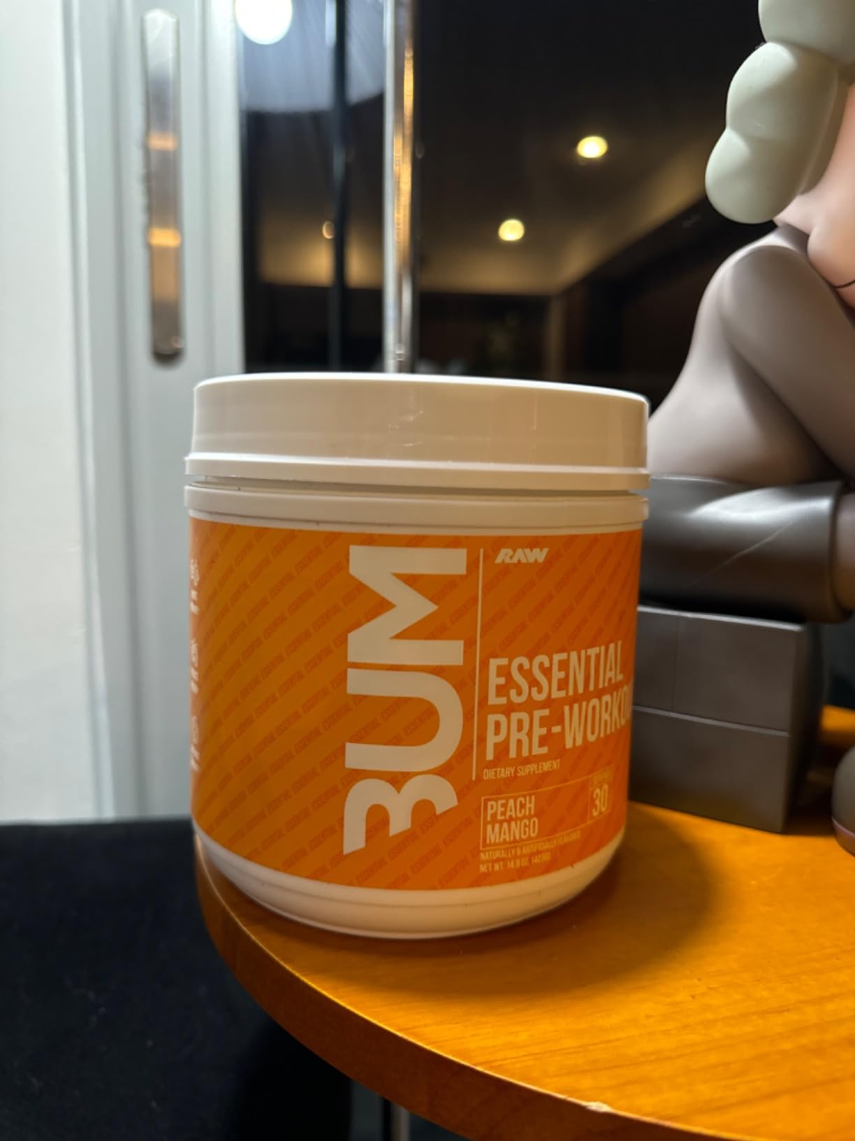 RAW Nutrition Essential Pre - Chris Bumstead Pre Workout Formula, Sports Nutrition Pre-Workout Powders | Men & Womens Drink, Energy Powder for Working Out (Peach Mango) customer photo 2