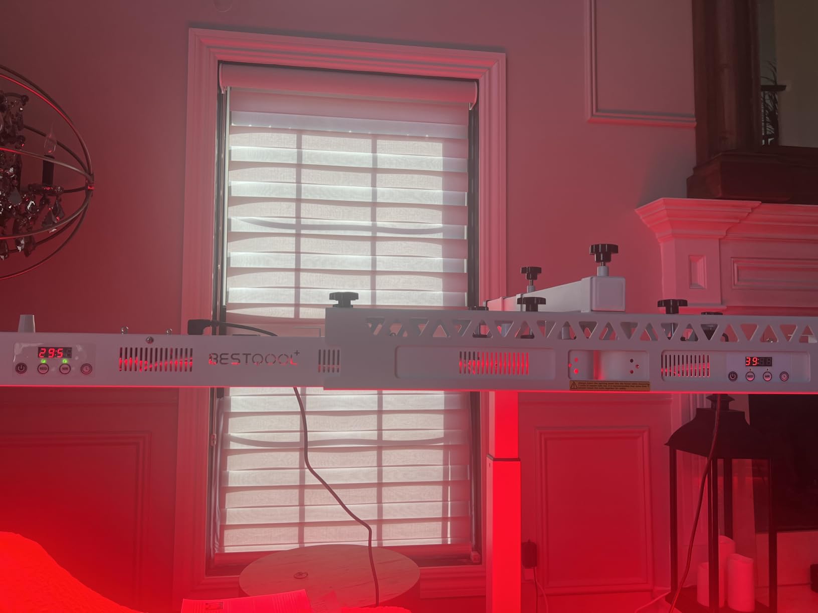 BestQool Red Light Therapy Panel, 4 Wavelengths Full Body Infrared Light Therapy, 300 Elite Grade Dual Chip LEDs, FSA-HSA Red Light Device at Home, Ideal for Body, Face, Modular Design customer photo 1