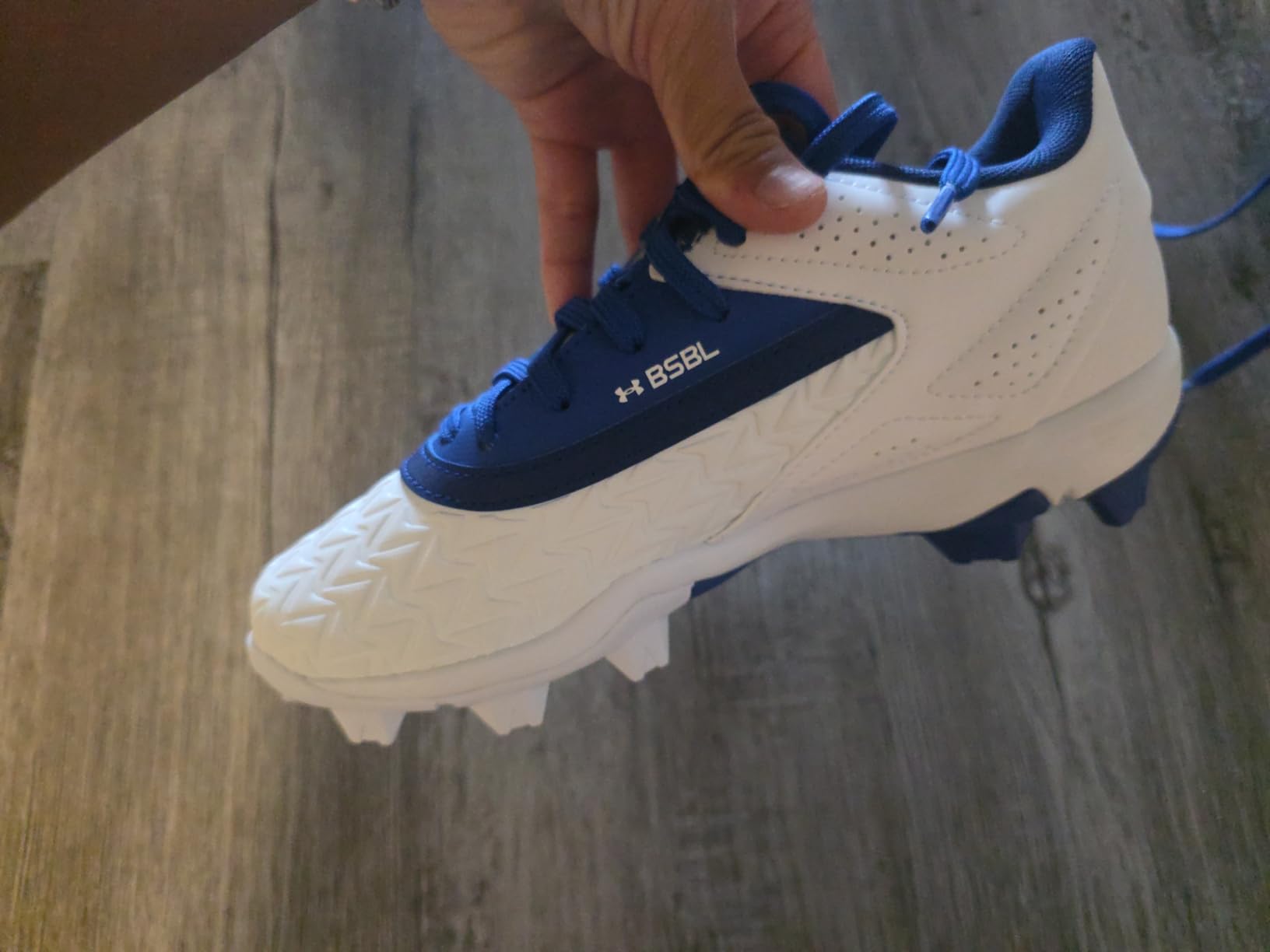 Under Armour Boys' Leadoff Low RM Jr 3.0 Baseball Shoes customer photo 2