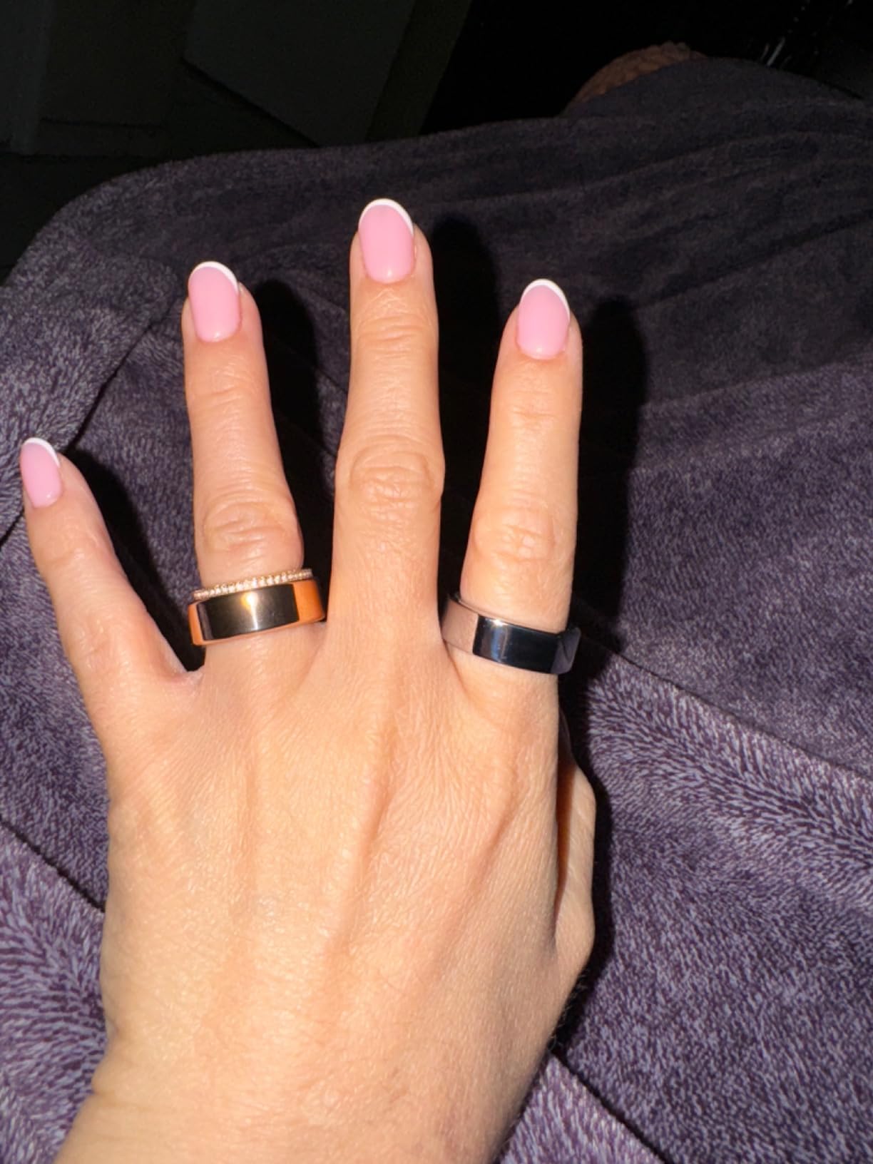 Oura Ring Gen3 Heritage - Black - Size 6 - Smart Ring - Size First with Oura Ring Gen3 Sizing Kit - Sleep Tracking Wearable - Heart Rate - Fitness Tracker - 5-7 Days Battery Life customer photo 1