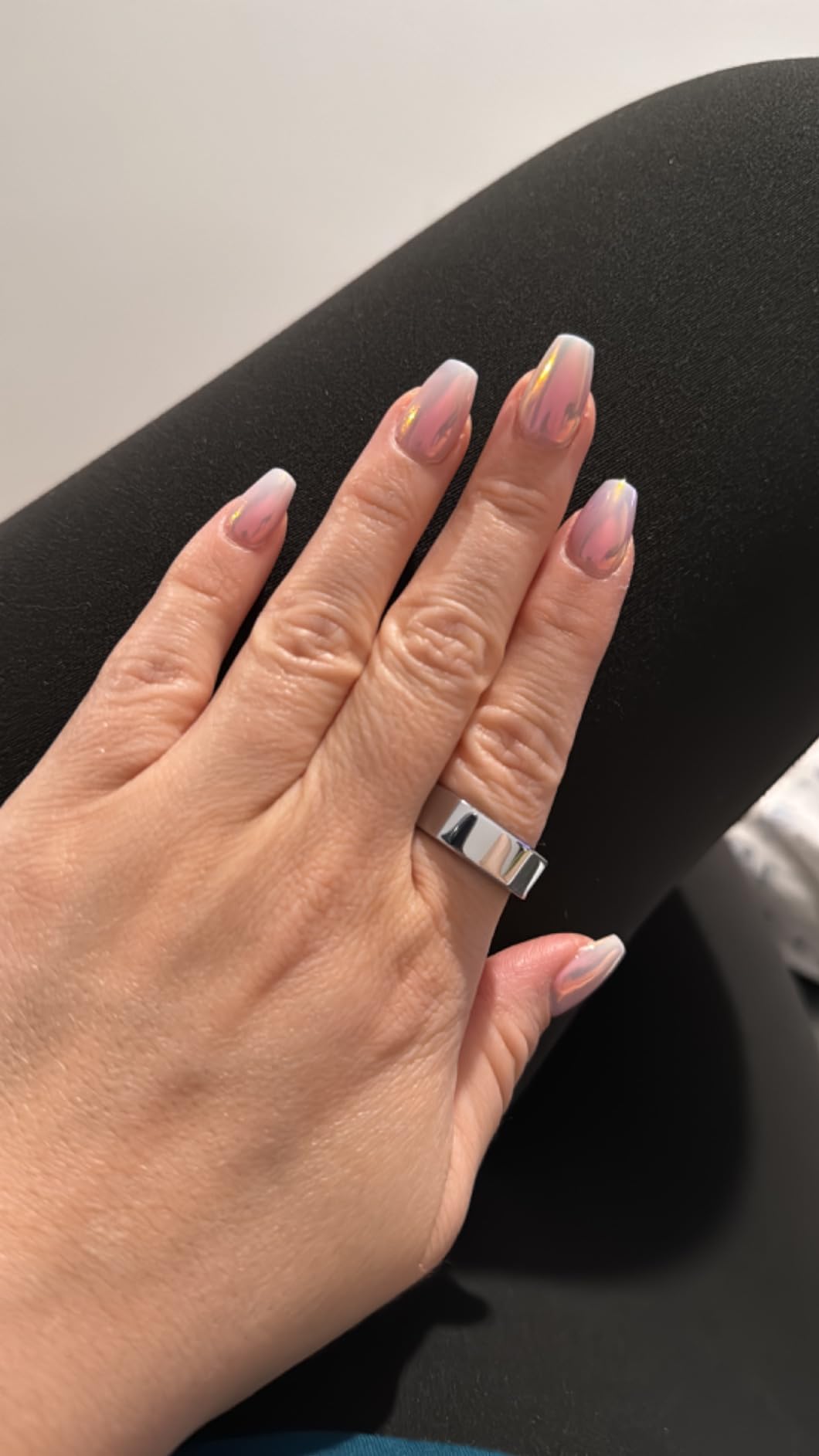 Oura Ring Gen3 Heritage - Black - Size 6 - Smart Ring - Size First with Oura Ring Gen3 Sizing Kit - Sleep Tracking Wearable - Heart Rate - Fitness Tracker - 5-7 Days Battery Life customer photo 2