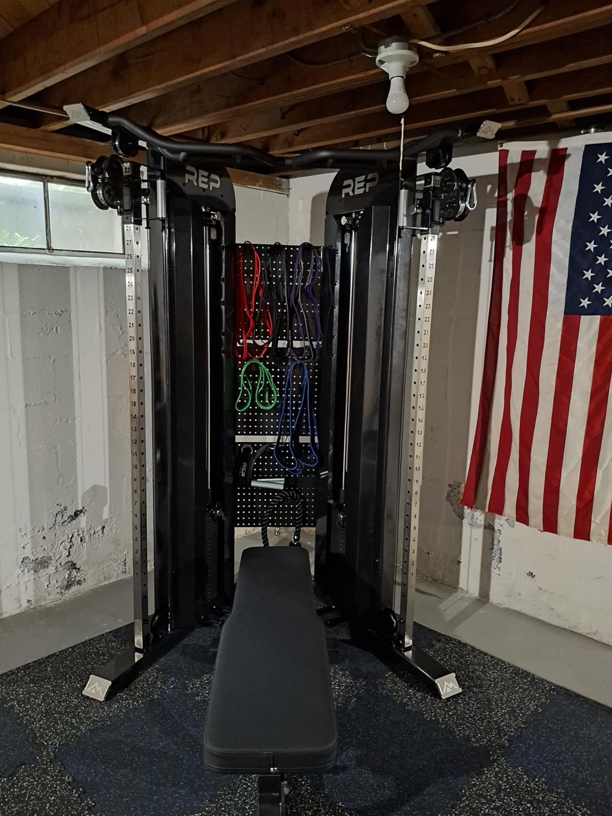 REP Fitness Arcadia Functional Trainer - All in one Functional Trainer and Cable Machine for Home and Garage Gym!- Optional Weight Stack Upgrades and Attachment Packages customer photo 1