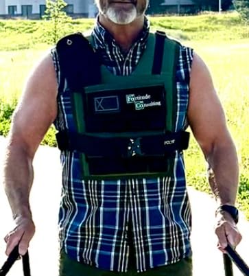 Polyfit (Warrior) Adjustable Weighted Vest - 25lb | 35lb | 45lb - Weight Vest with Adjustable Iron Weights for Men and Women for Workouts, Strength Training, Rucking customer photo 1