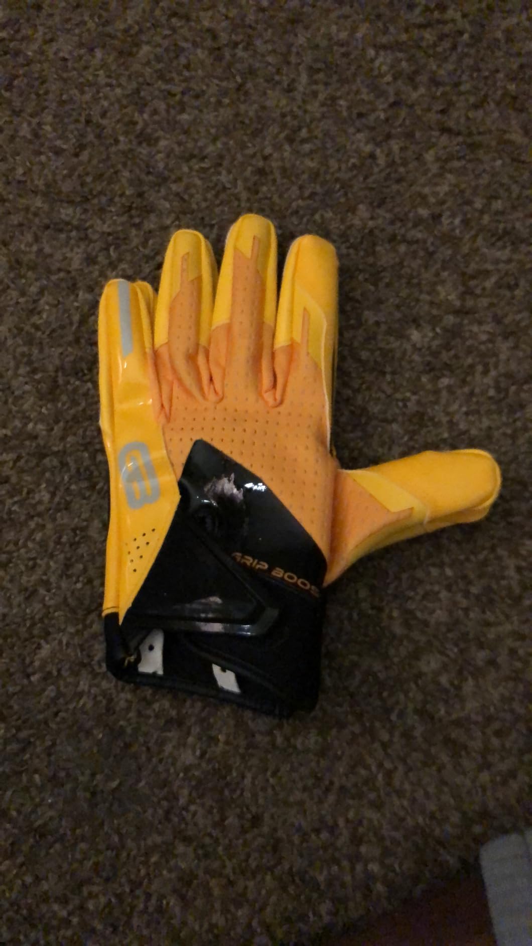 Grip Boost Football Gloves Raptor 2.0 Padded Men's Lineman Gloves customer photo 2