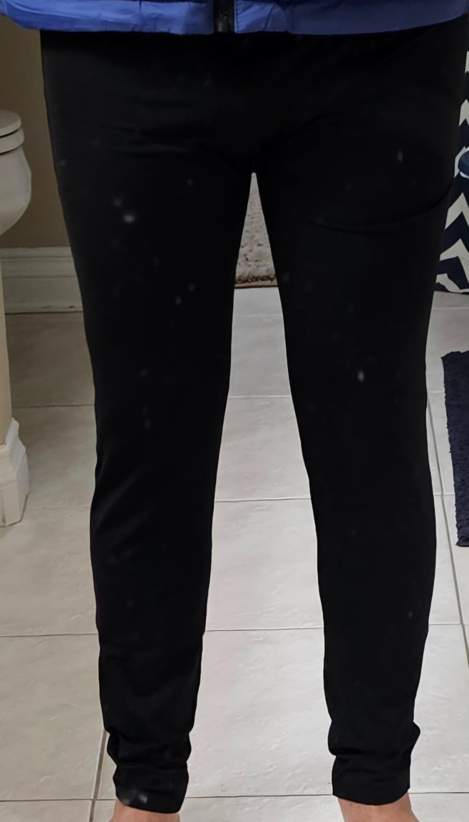 Runhit Men's Thermal Compression Pants Fleece Lined Sports Tights Athletic Leggings Base Layer Bottoms Cold Weather Gear customer photo 1