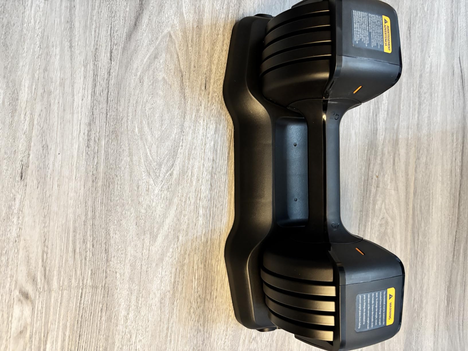 Amazon Basics Adjustable Dumbbell, 25 lb customer photo 2