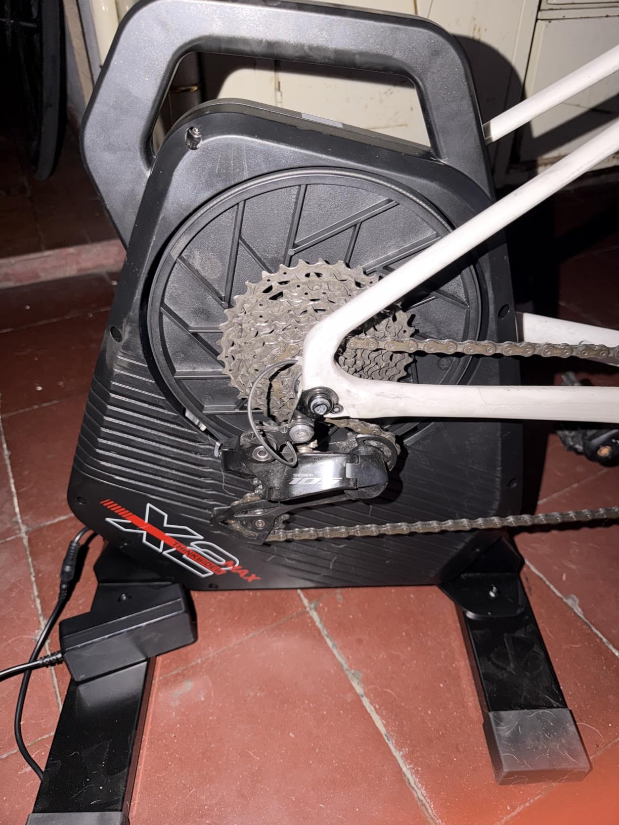 ThinkRider X2Max Smart Bike Trainer, Quiet Portable Design, Simulates 18% Slope, ANT+ & BLE customer photo 1