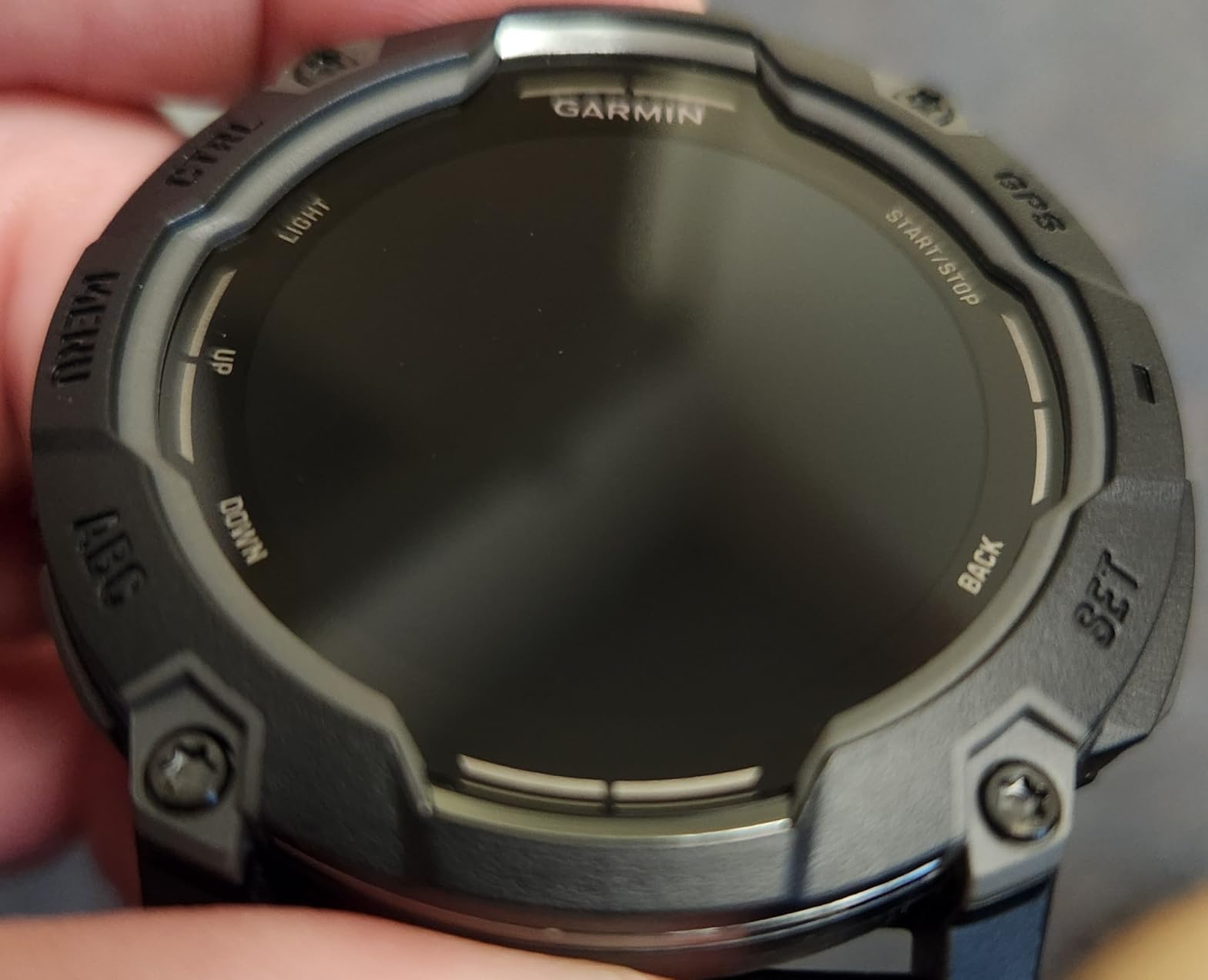 Garmin Instinct 3 45mm, AMOLED Display, Rugged Outdoor GPS Smartwatch, Metal-Reinforced Bezel, Built-in Flashlight, Up to 18 Days of Battery Life, Black customer photo 2