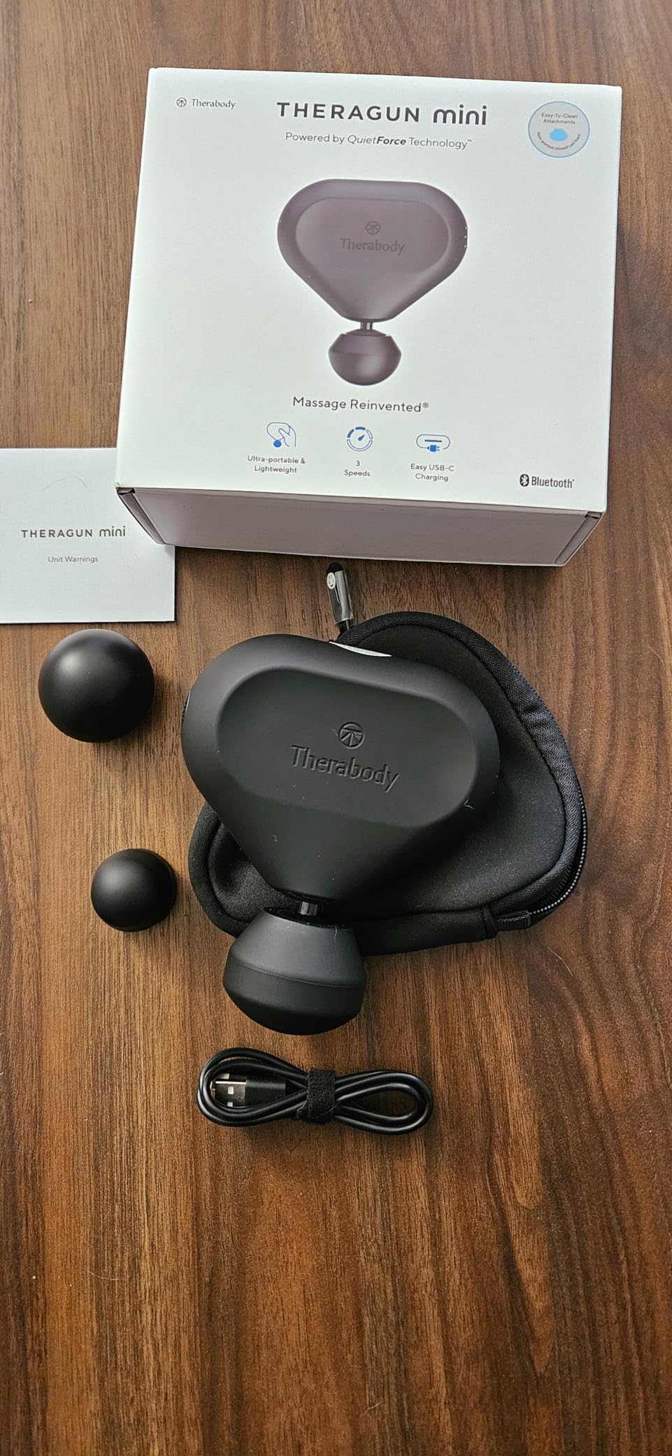 TheraGun Mini (3rd Generation) by Therabody - Ultra-Portable Massage Gun and Travel Essential for Fast, Effective Pain and Tension Relief customer photo 1