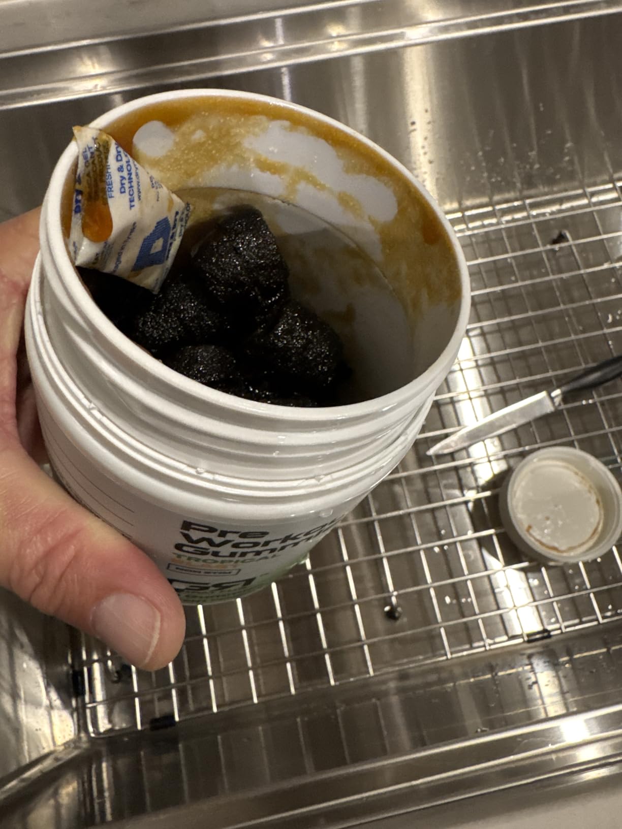 GR Fuel Pre Workout Gummies Non-Stim | Lion's Mane, Cordyceps & L-Theanine | with Cognizin Citicoline, VasoDrive-AP | Pump, Focus, & Endurance | Vegan & USA Made | 30 Servings (Tropical Blast) customer photo 2