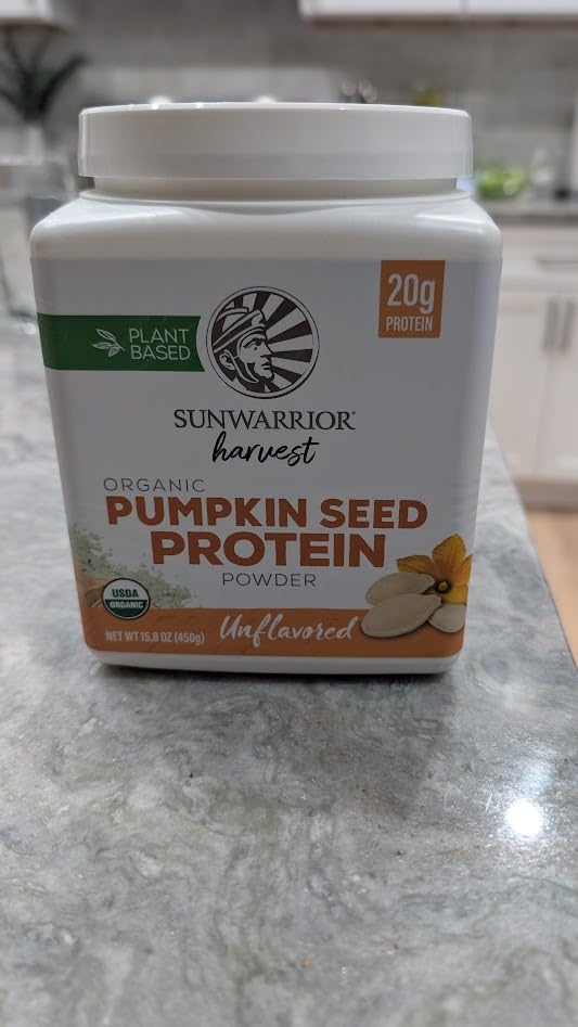 Organic Pumpkin Seed Protein Powder Cold Pressed Single-Ingredient Superfood Plant-Based, All 9 Essential Amino Acids, 20g Protein 15 Servings customer photo 1