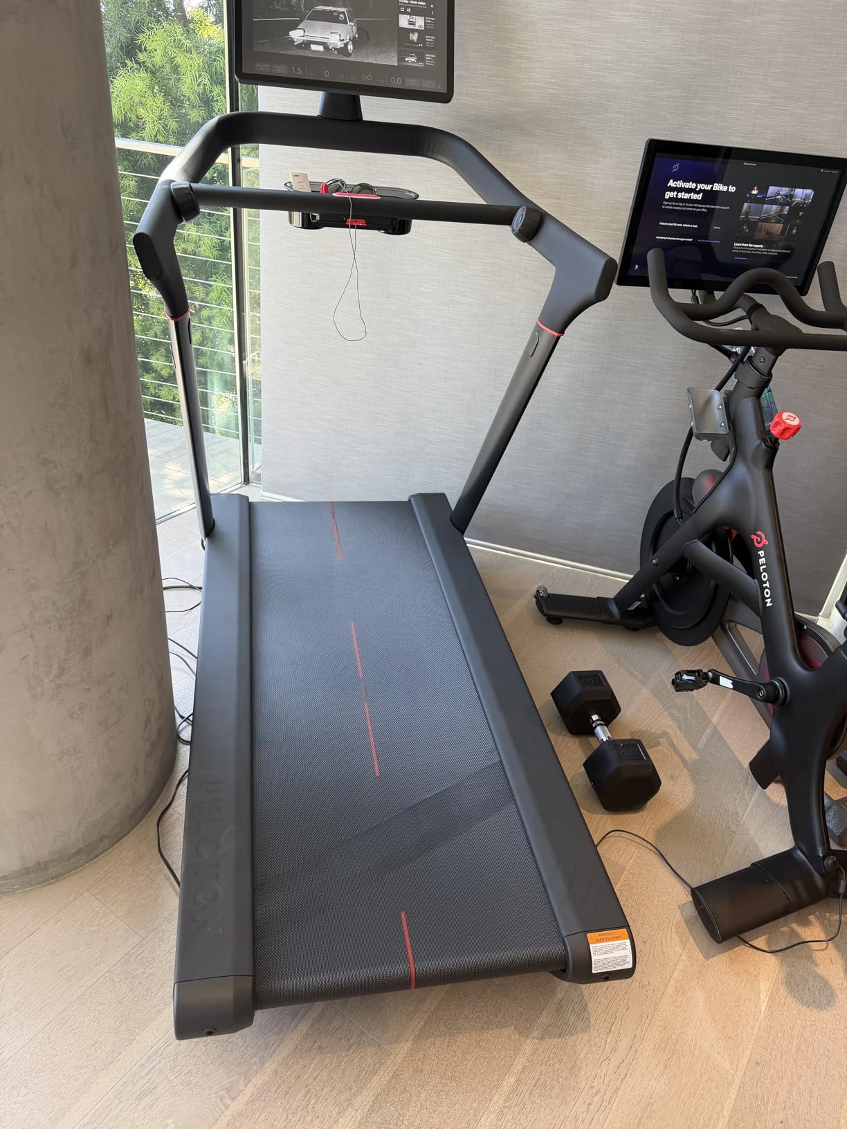 Peloton Treadmill, Cross Training Tread for Running, Walking & Hiking, Manual & Auto-Incline, 24