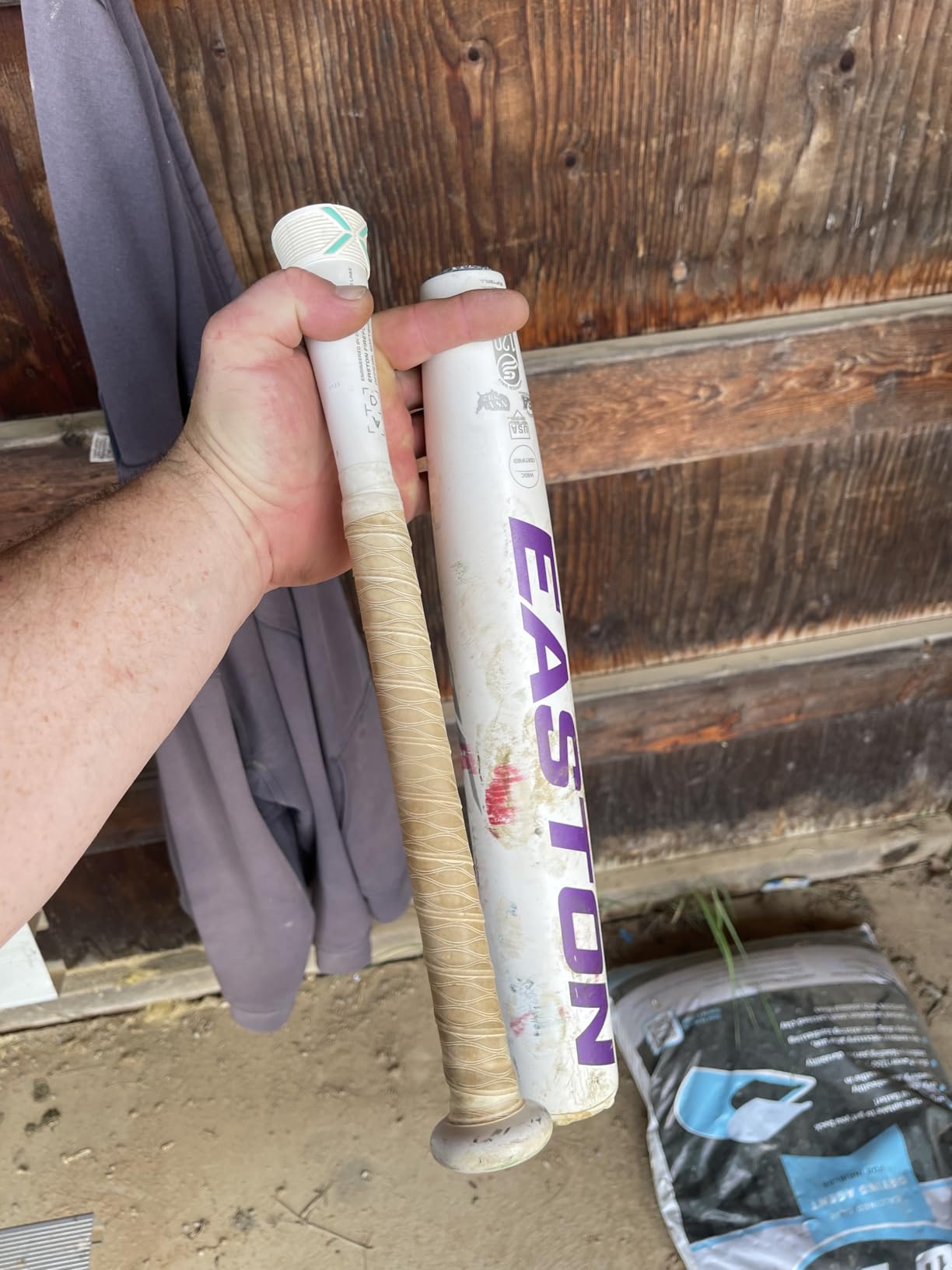 Easton | Firefly Fastpitch Softball Bat | Approved for All Fields | -12 Drop | 2 Pc. Composite customer photo 1