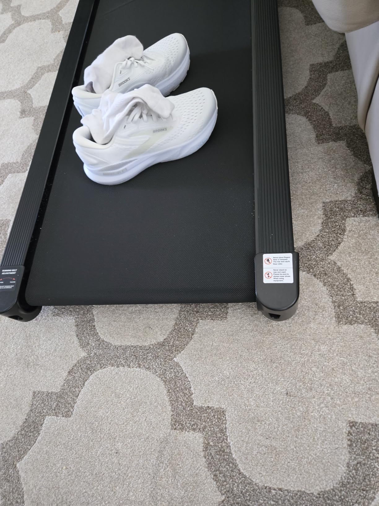 Niceday TM2 Incline Treadmill with 18% Auto Incline, Wide Belt Foldable Running Treadmill customer photo 1