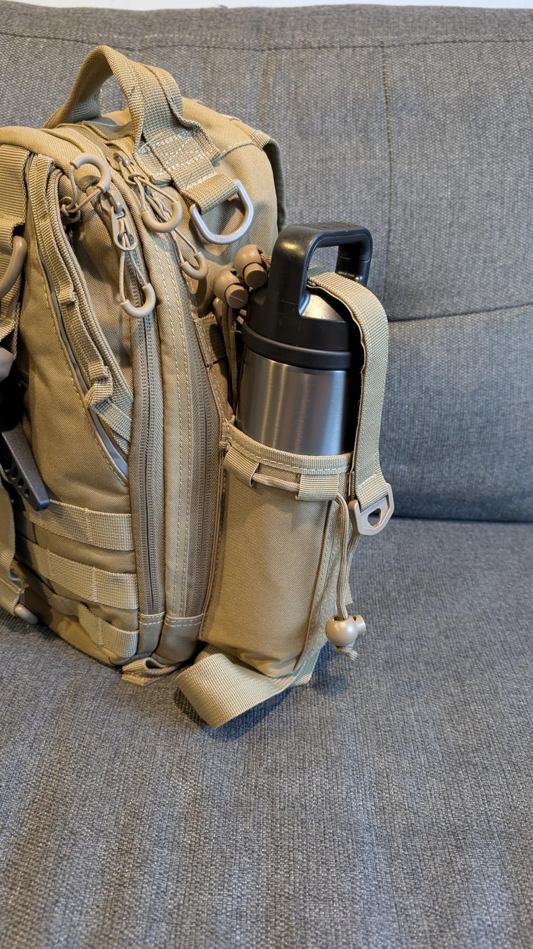 Piscifun Fishing Backpack with Rod Holder, Lightweight Sling Bag Storge Gear and Equipment customer photo 2