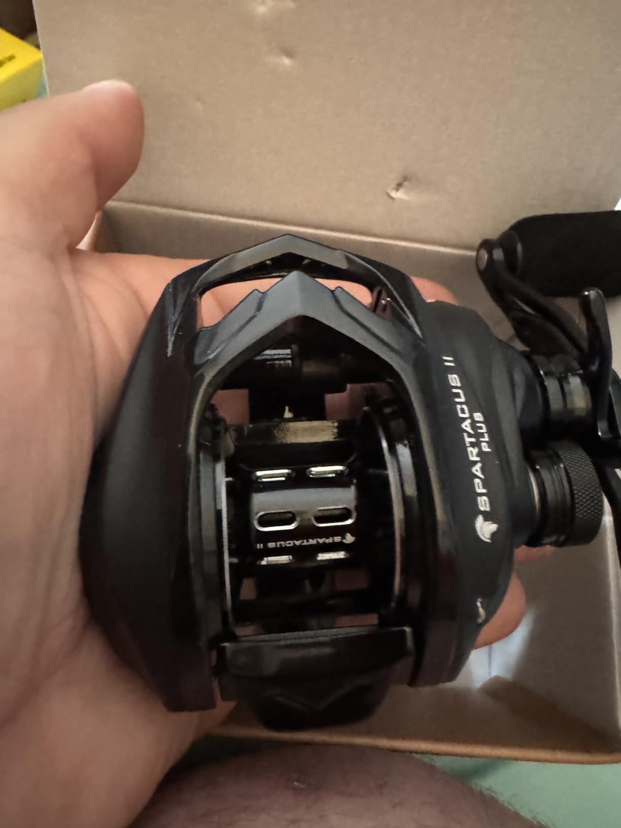 KastKing Spartacus II Plus Baitcasting Reel, DualBalance Magnetic Braking System, 8.0:1 High-Speed Gear Ratio, Ultralight 6 oz, 7+1 MaxiDur Double-Shielded Ball Bearings, Fishing Reels customer photo 1