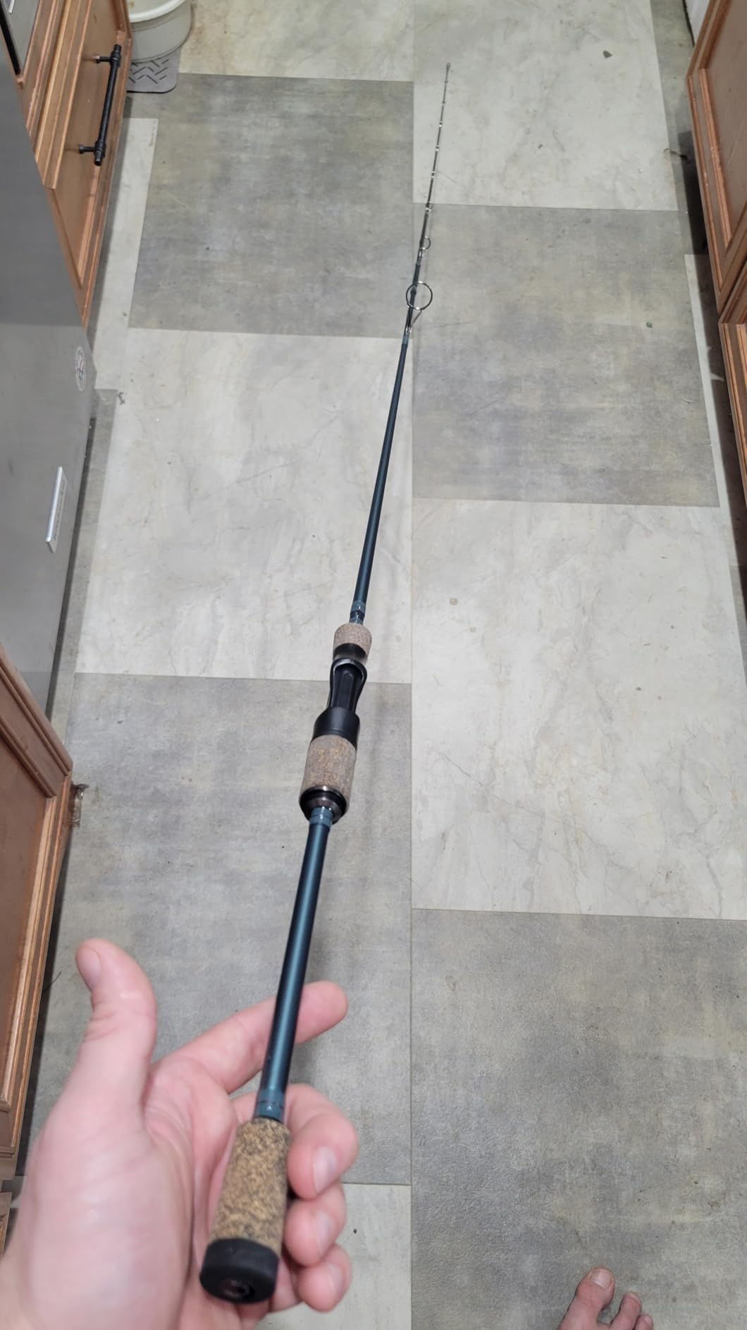 LITTMA Rezil Ultralight Trout Fishing Rod - Reinforced Carbon Fiber, 2-Piece Travel Design customer photo 2