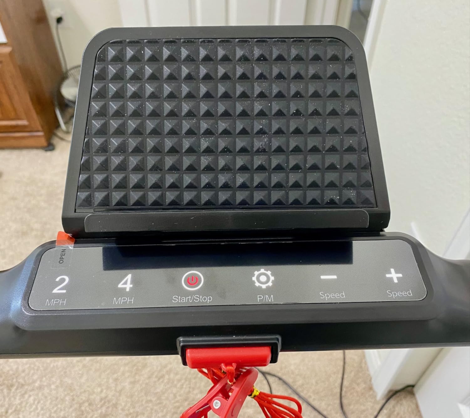 5 in 1 Foldable Treadmill for Home, 7.5MPH, 3.0HP Brushless, 10% Incline, 400 LBS Capacity customer photo 2