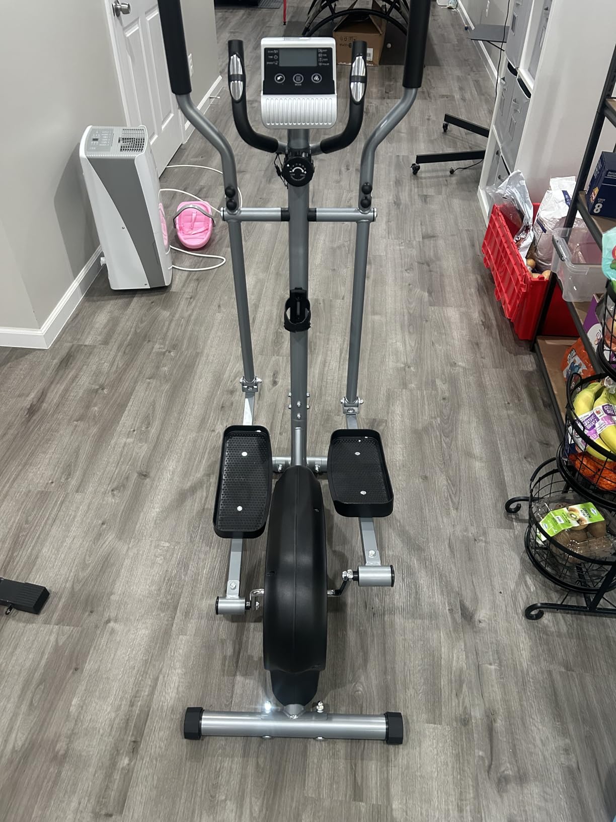 THERUN Elliptical Exercise Machine, Ultra-Quiet Elliptical Machine for Home, 13.2LBS Flywheel Elliptical Trainer, 16 Resistance Levels with Pulse Sensor, LCD Monitor customer photo 2