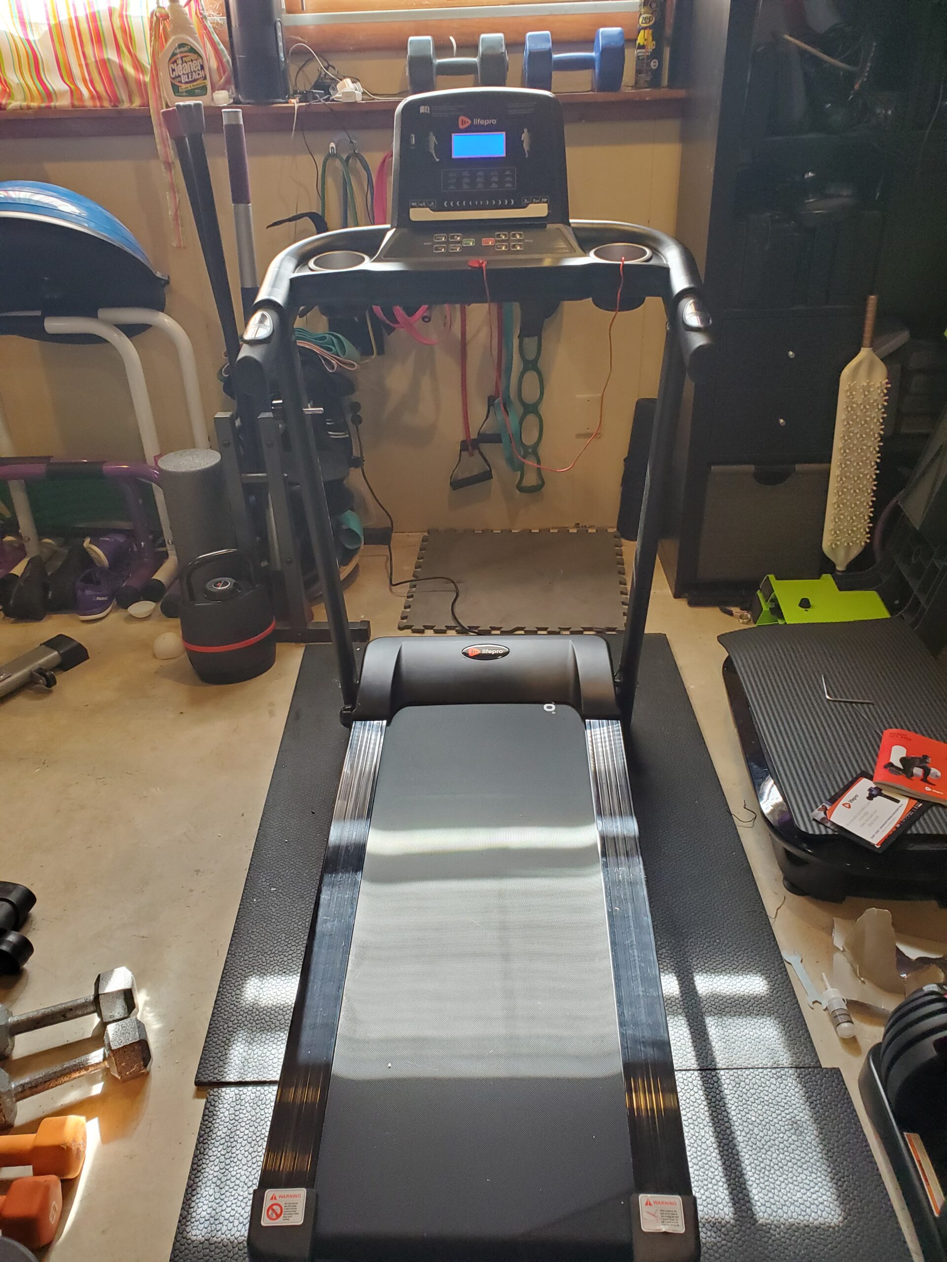 LifePro PacerMini Compact Walking Pad Treadmill with Incline, Under Desk Walking Treadmill with Remote Control & LED Display customer photo 1