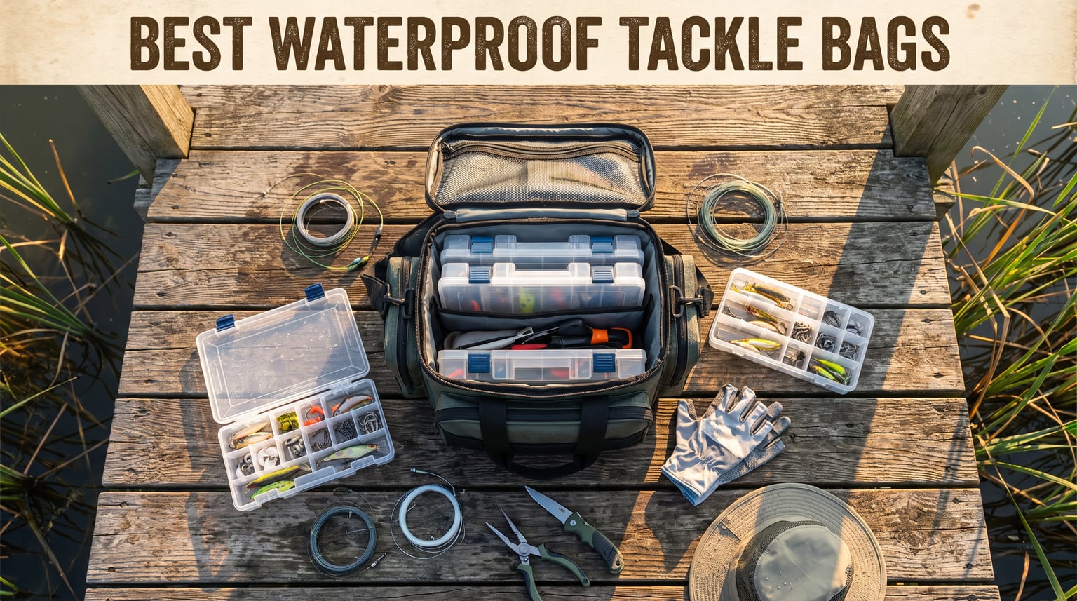 Best Tackle Bag with Waterproof Compartments