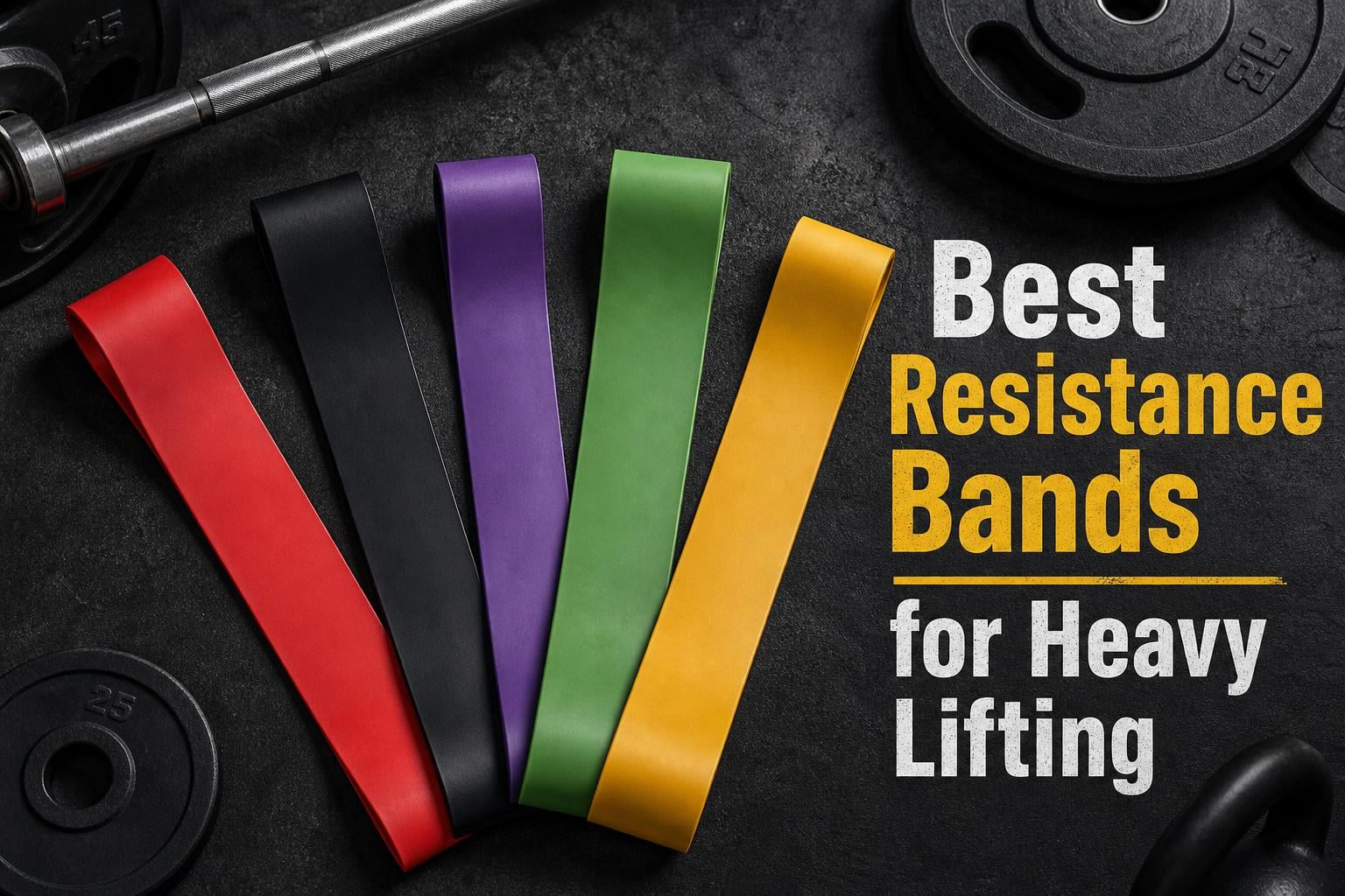 Best Resistance Bands for Heavy Lifting