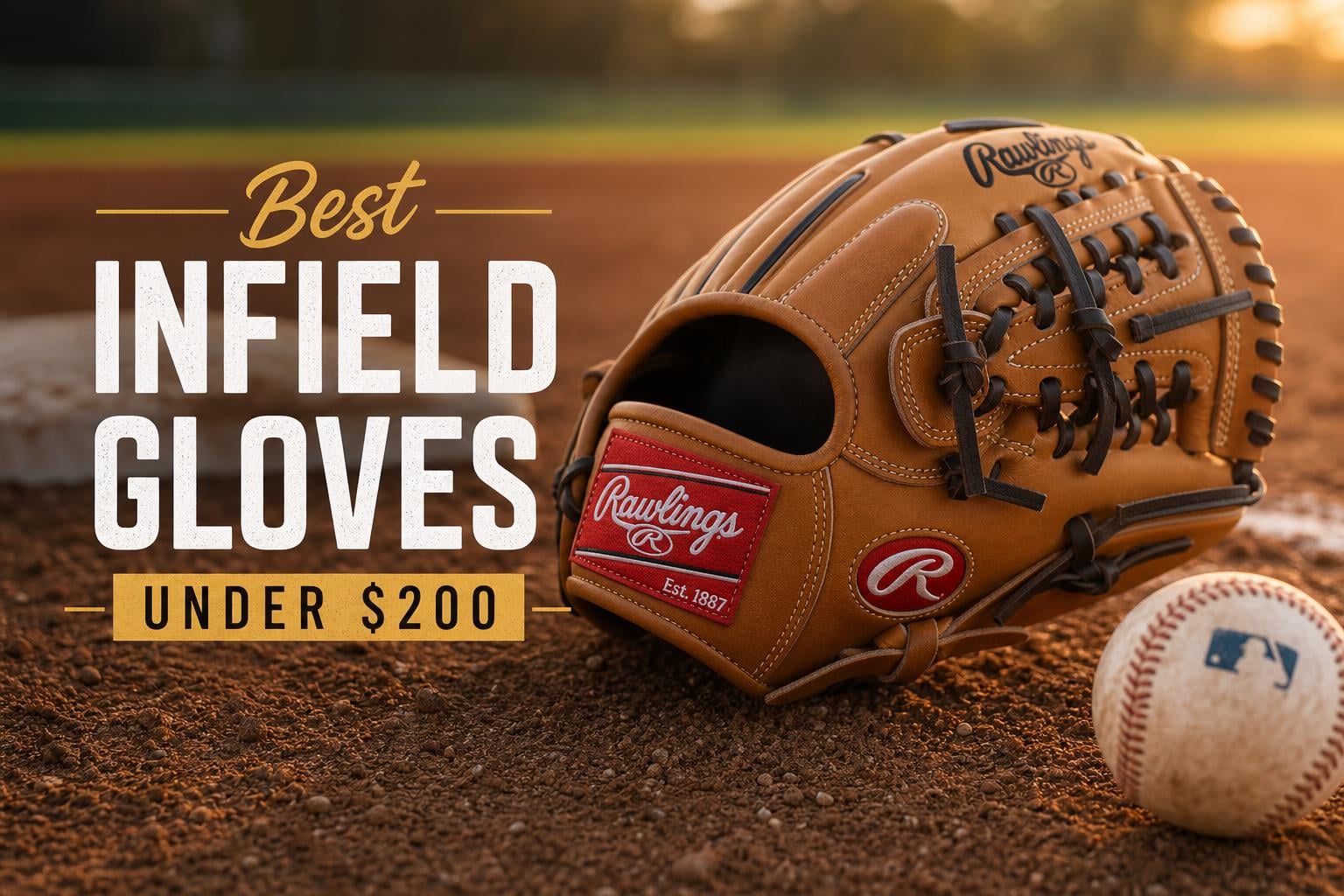 Best Baseball Gloves for Infield Under 200 Dollars