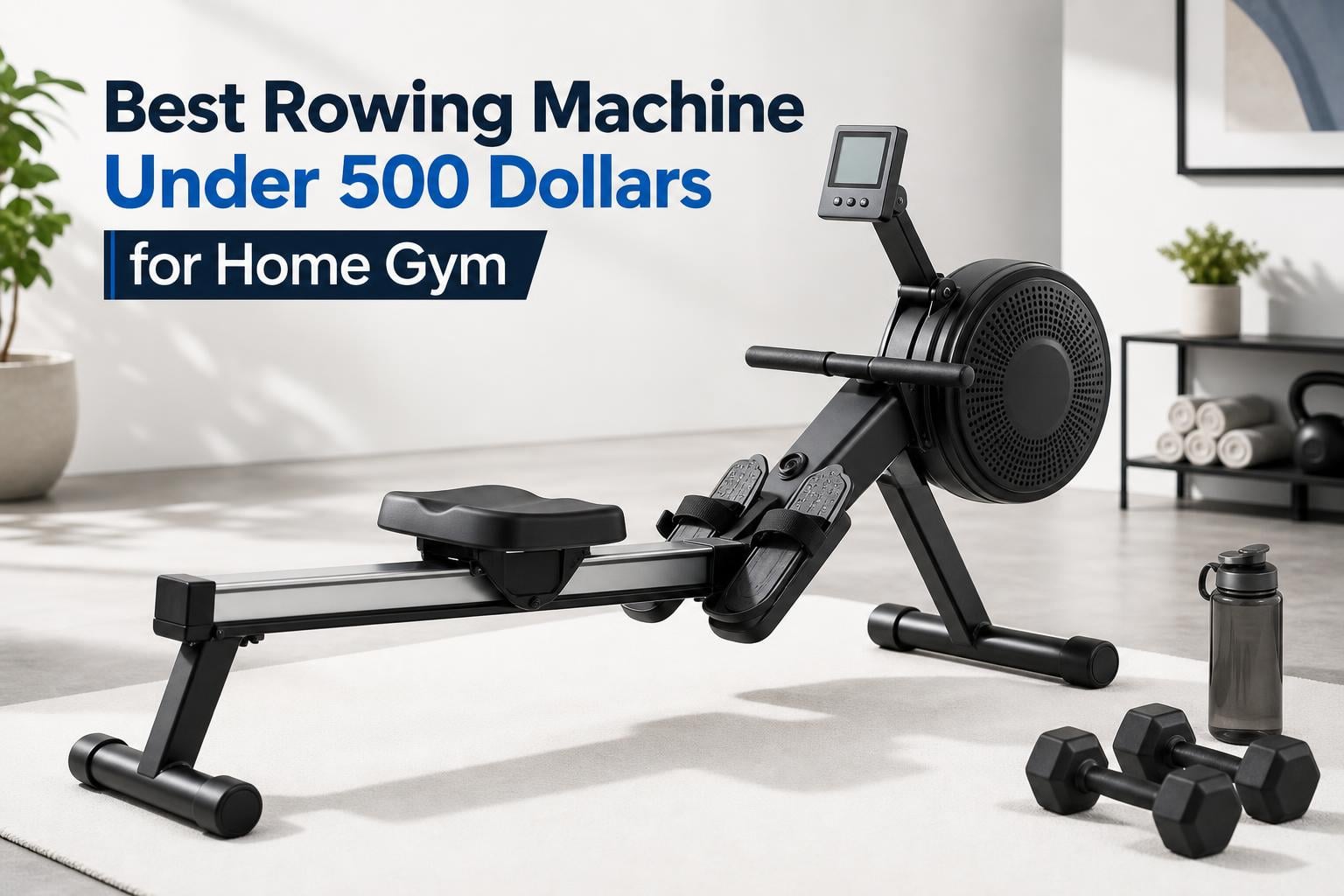 Best Rowing Machine Under 500 Dollars for Home Gym