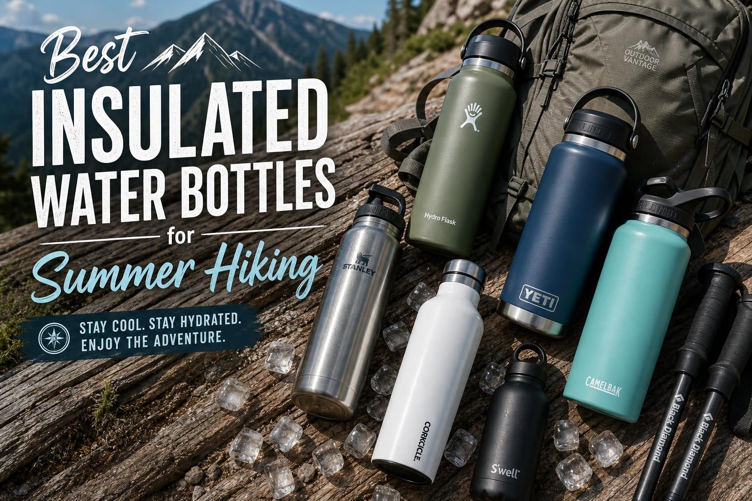 Best Insulated Water Bottle for Hiking in Summer
