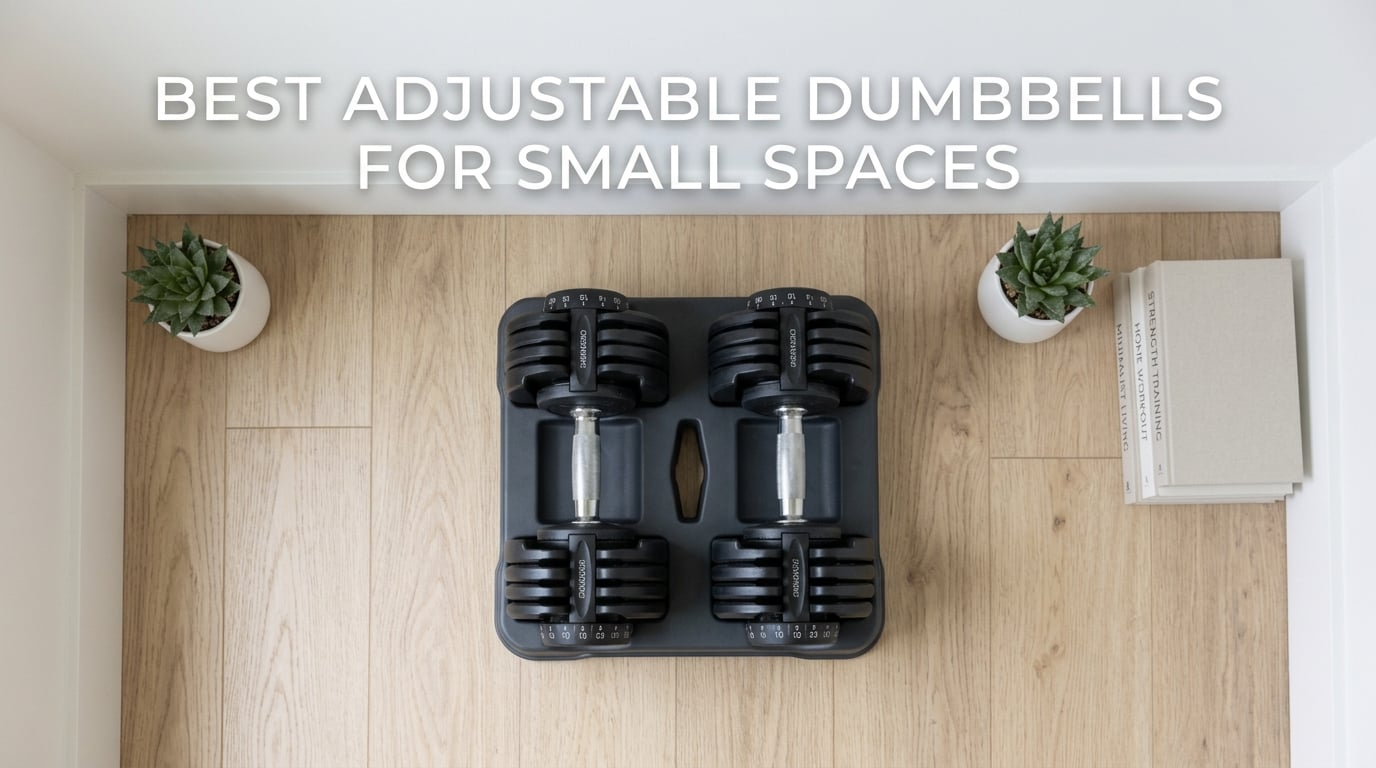 Best Adjustable Dumbbells for Small Spaces