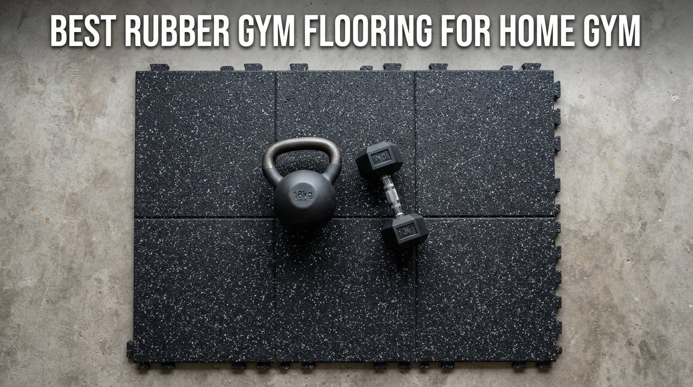 Best Rubber Gym Flooring for Home Gym