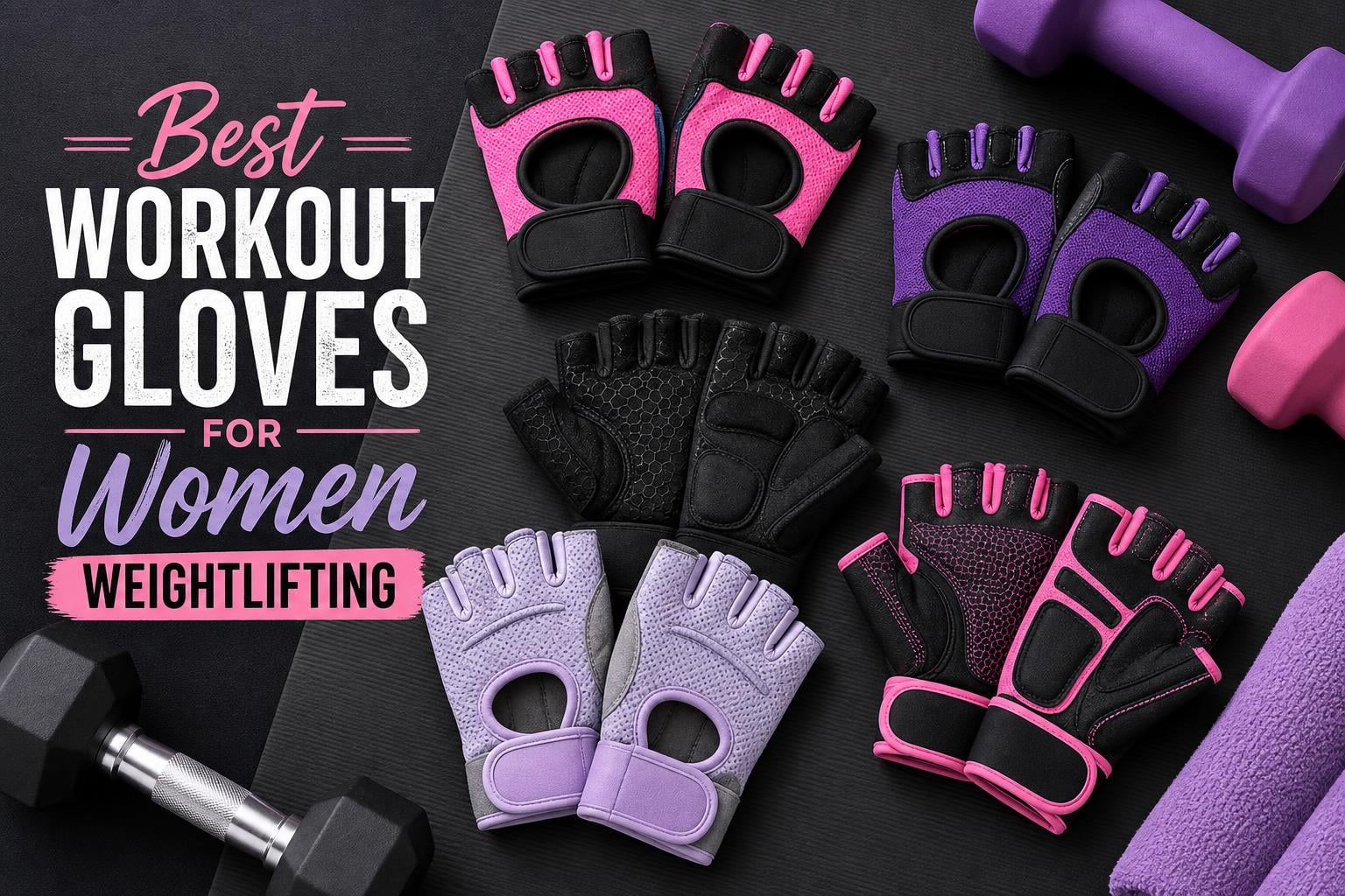 Best Workout Gloves for Women Weightlifting