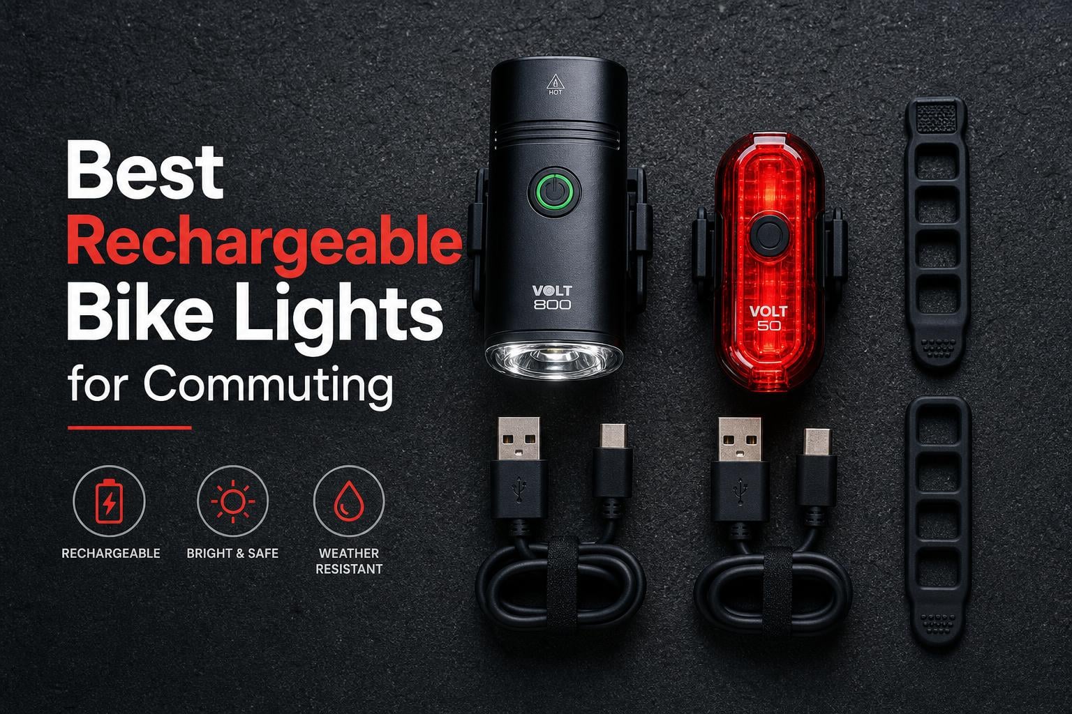 Best Rechargeable Bike Lights for Commuting