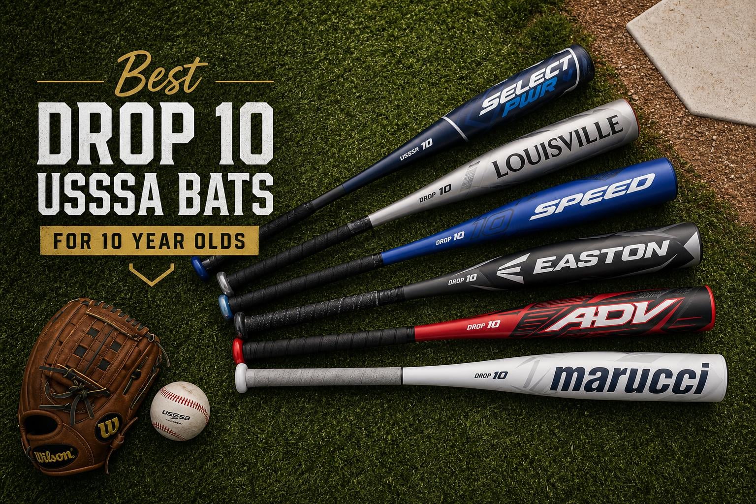 Best Drop 10 Usssa Bats for 10 Year Olds