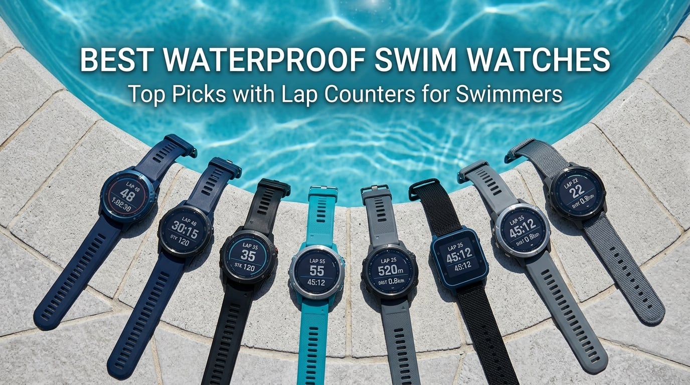 Best Waterproof Swim Watch with Lap Counter
