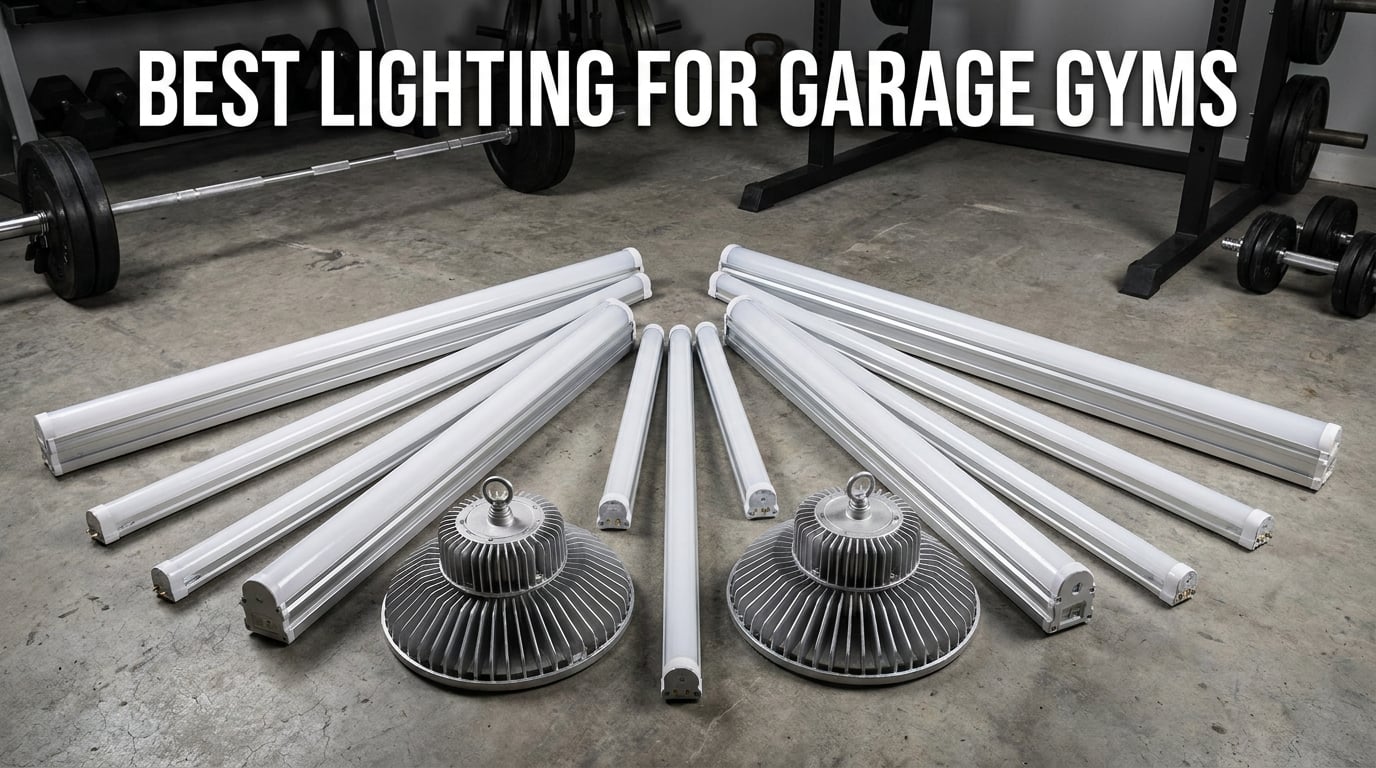 Best Lighting for Garage Gyms