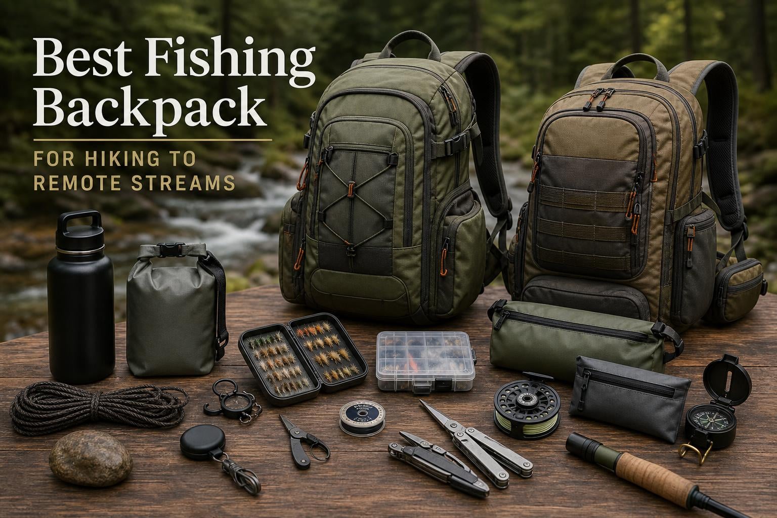 Best Fishing Backpack for Hiking to Remote Streams