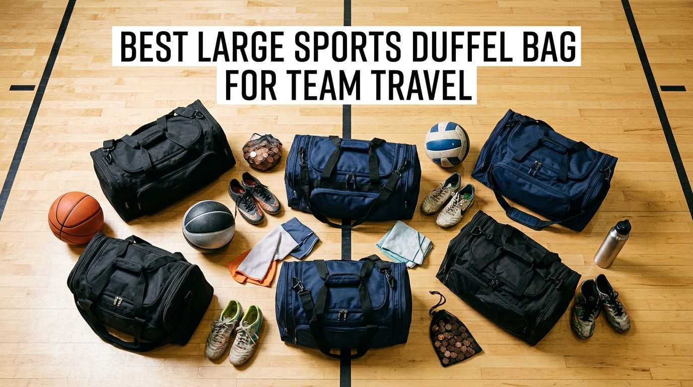 Best Large Sports Duffel Bag for Team Travel