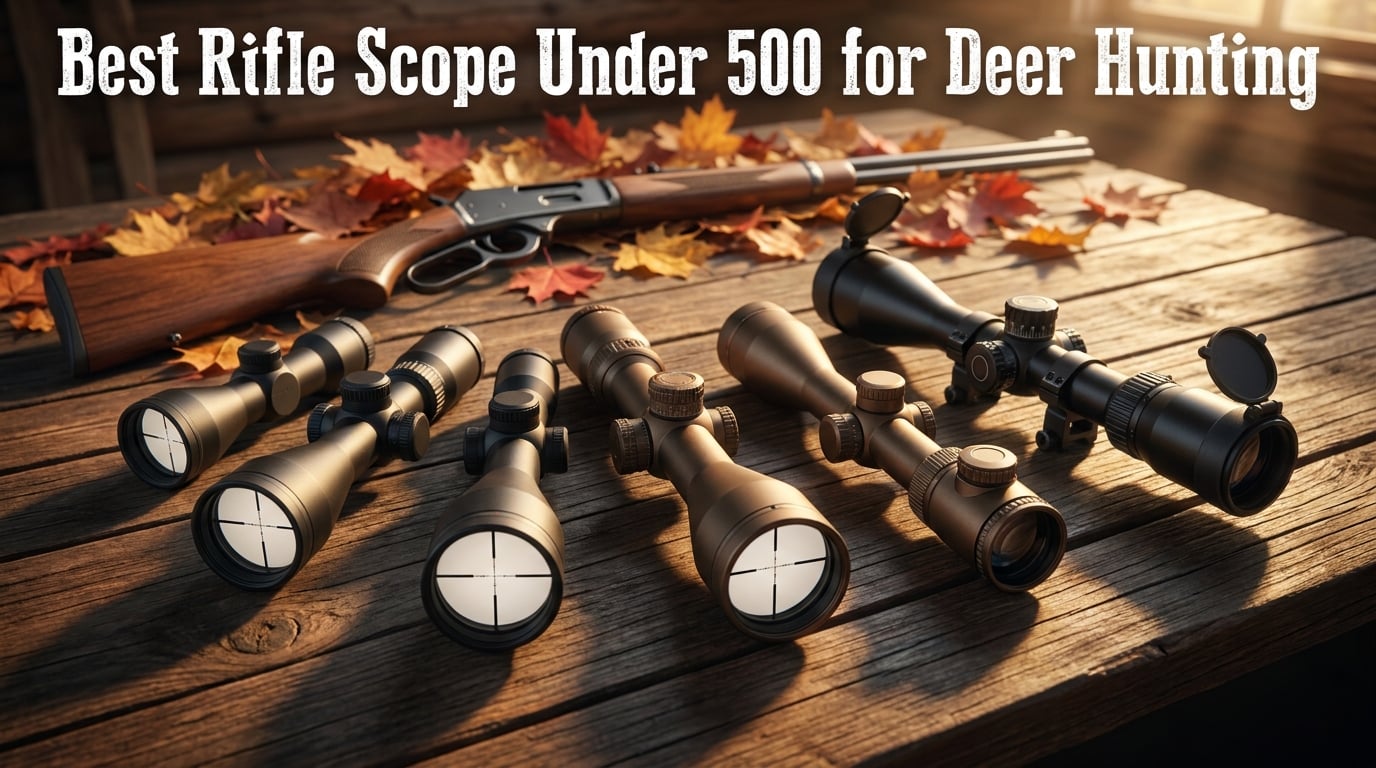 Best Rifle Scope Under 500 for Deer Hunting