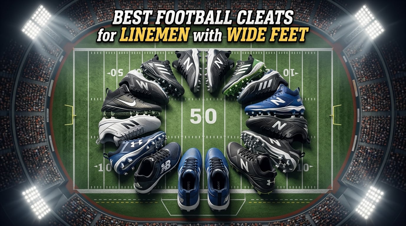 Best Football Cleats for Linemen with Wide Feet