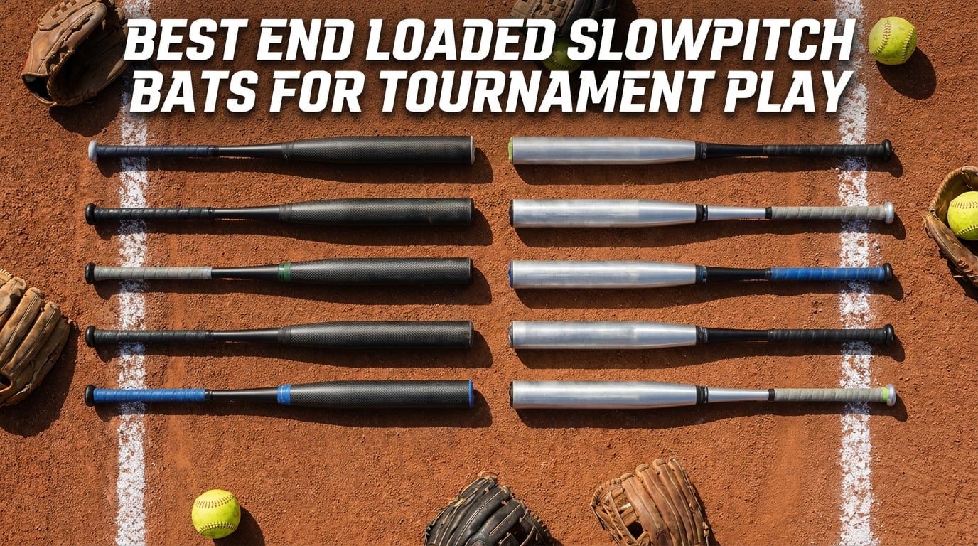 Best End Loaded Slowpitch Bats for Tournament Play