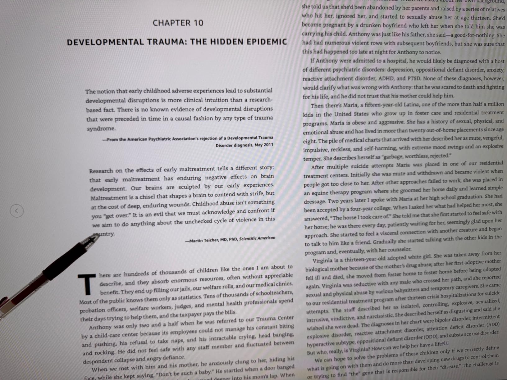 The Body Keeps the Score: Brain, Mind, and Body in the Healing of Trauma customer photo 1