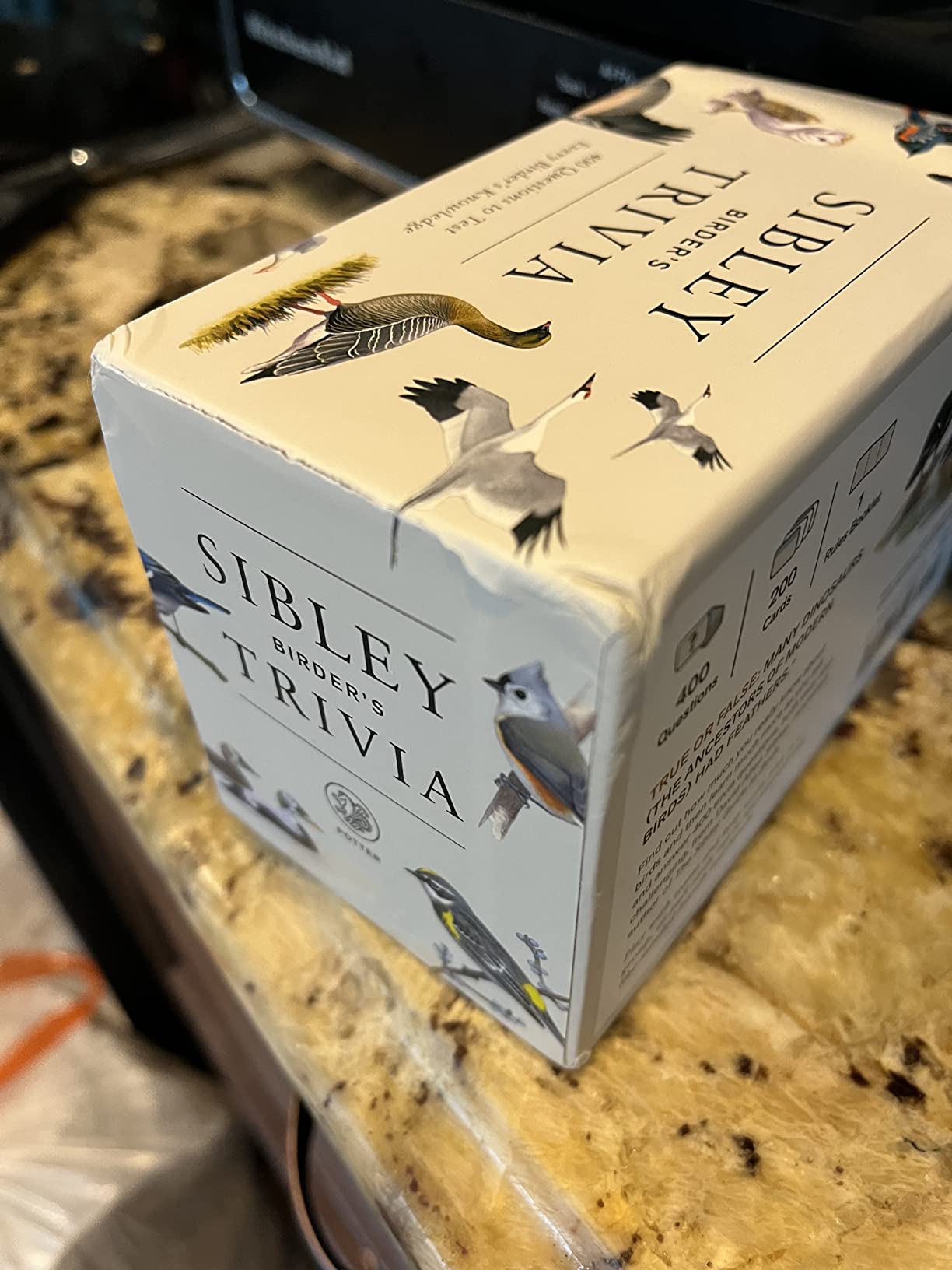 Sibley Birder's Trivia: A Card Game: 400 Questions to Test Every Birder's Knowledge (Ultimate Trivia Card Games) customer photo 2