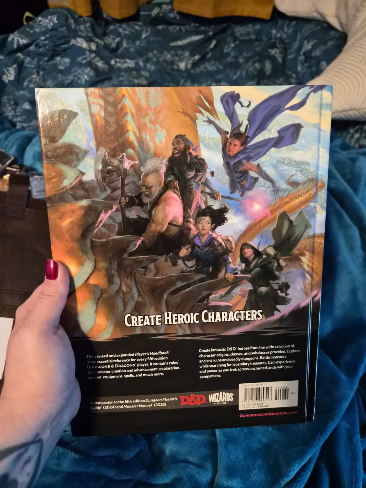 Dungeons & Dragons 2024 Player's Handbook (D&D Core Rulebook) customer photo 1