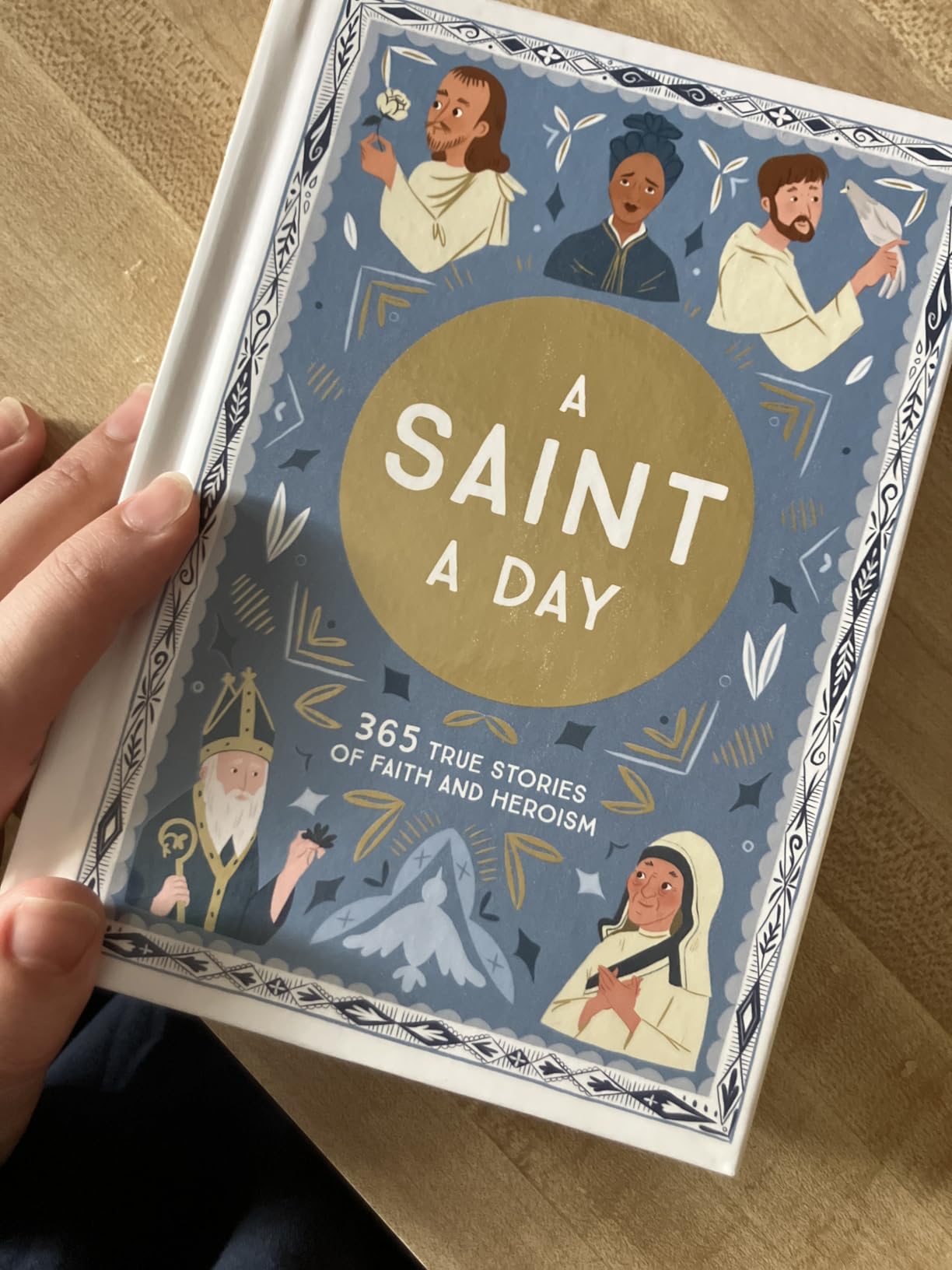 A Saint a Day: A 365-Day Devotional Featuring Christian Saints (True Stories of Faith) customer photo 2