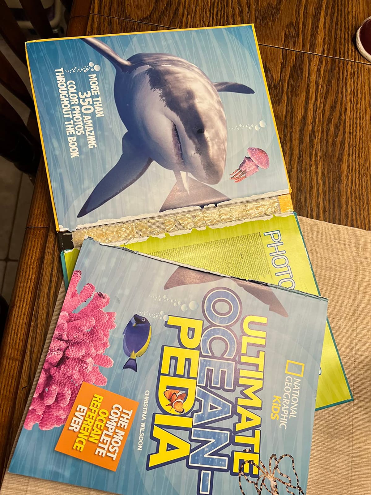 National Geographic Kids Ultimate Oceanpedia: The Most Complete Ocean Reference Ever (NGK Ultimate Pedias) customer photo 1