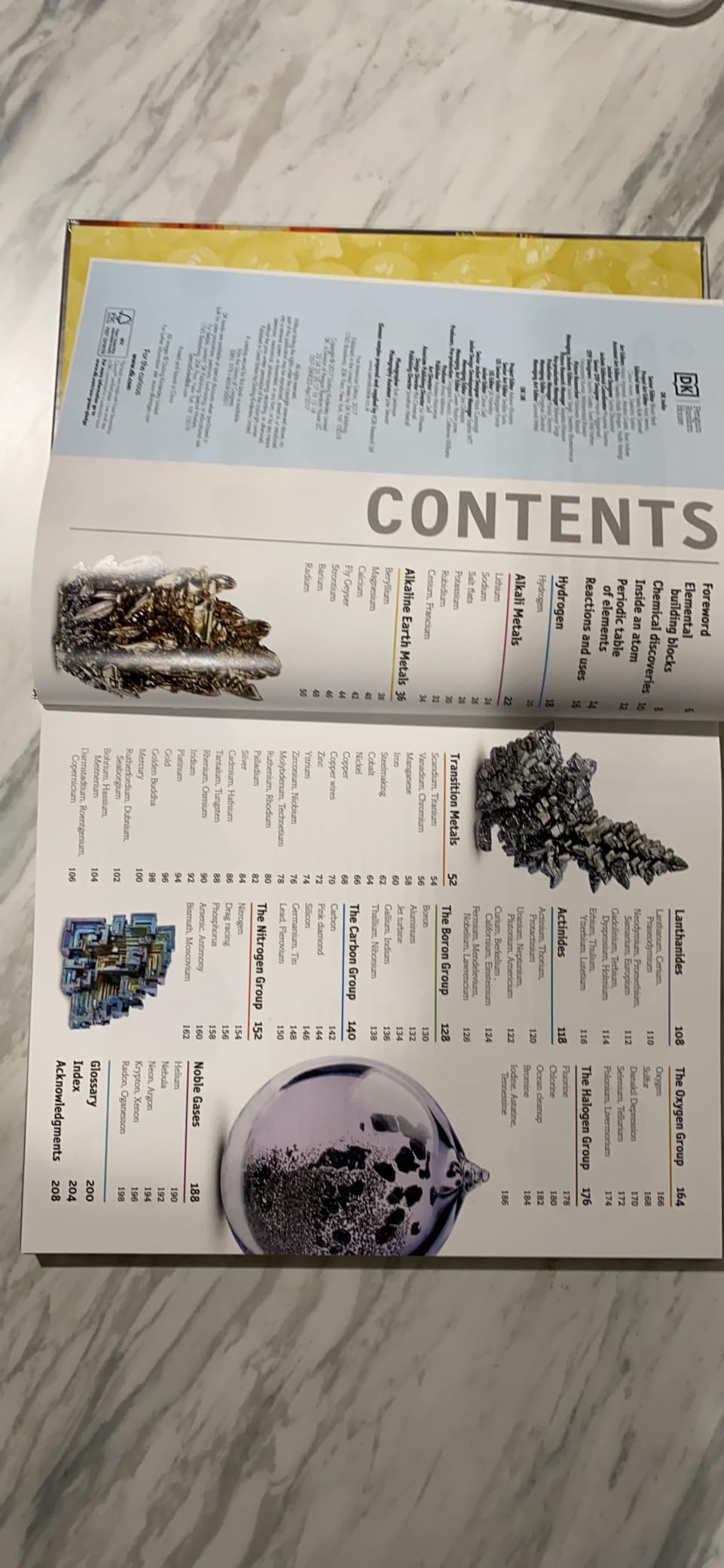 The Elements Book: A Visual Periodic Table Encyclopedia for Kids (DK Our World in Pictures) customer photo 2